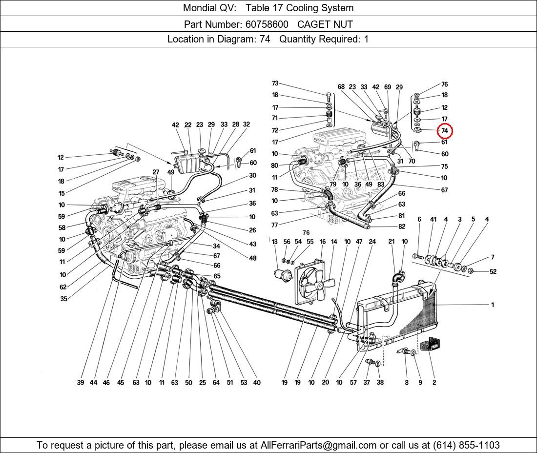 Ferrari Part 60758600