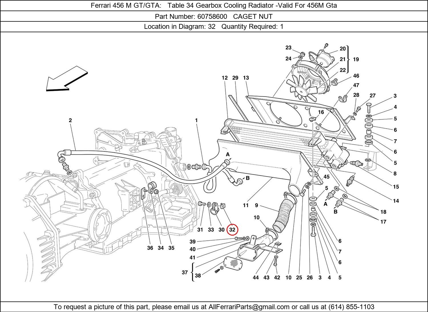 Ferrari Part 60758600