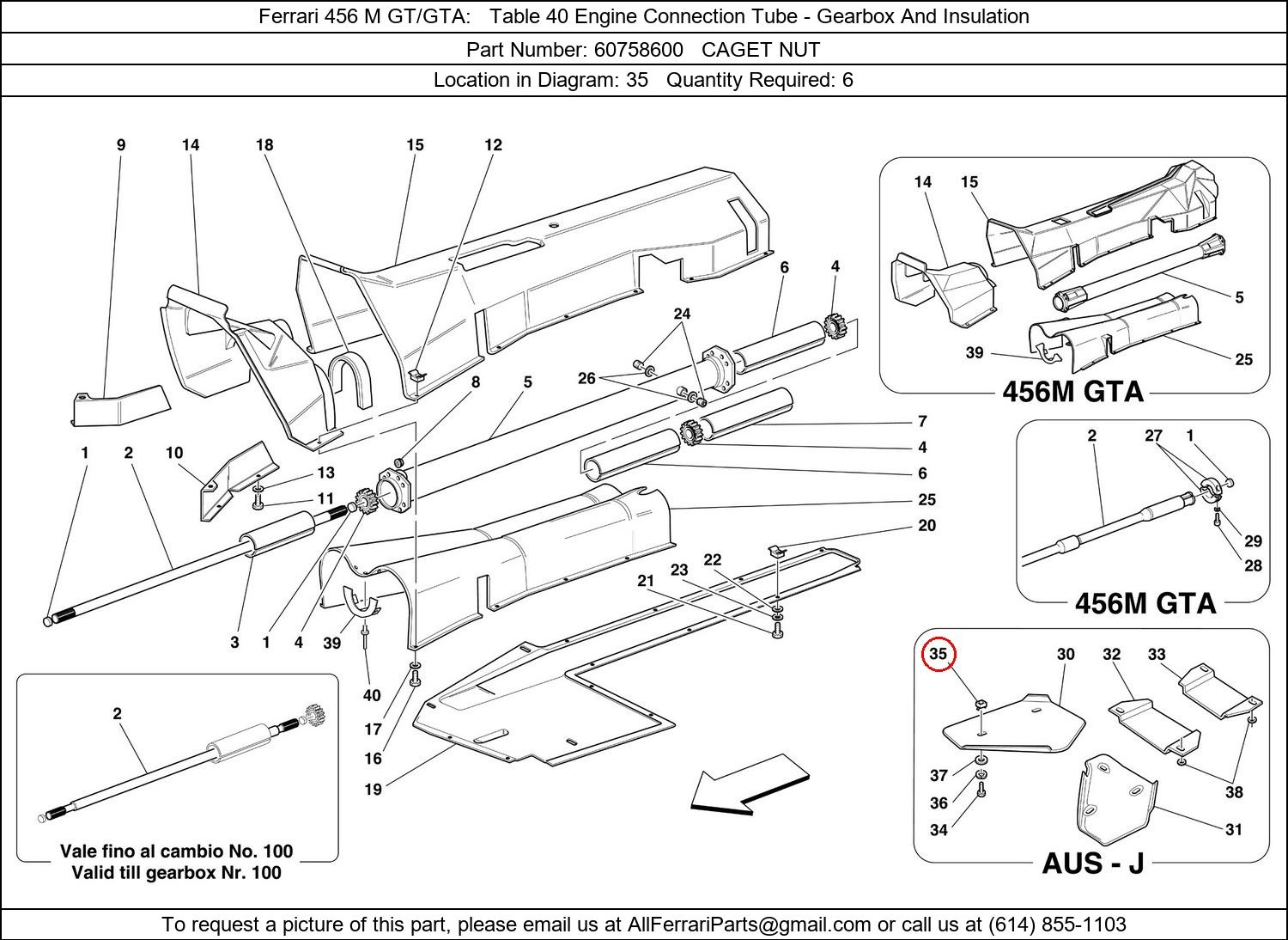 Ferrari Part 60758600