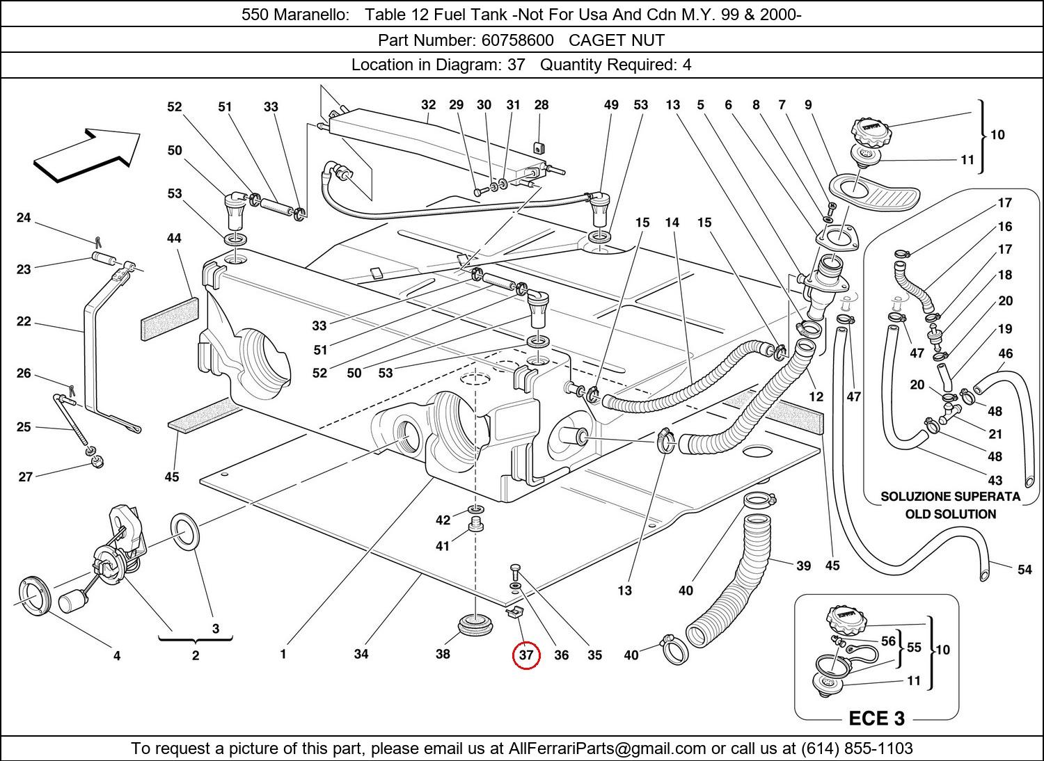 Ferrari Part 60758600