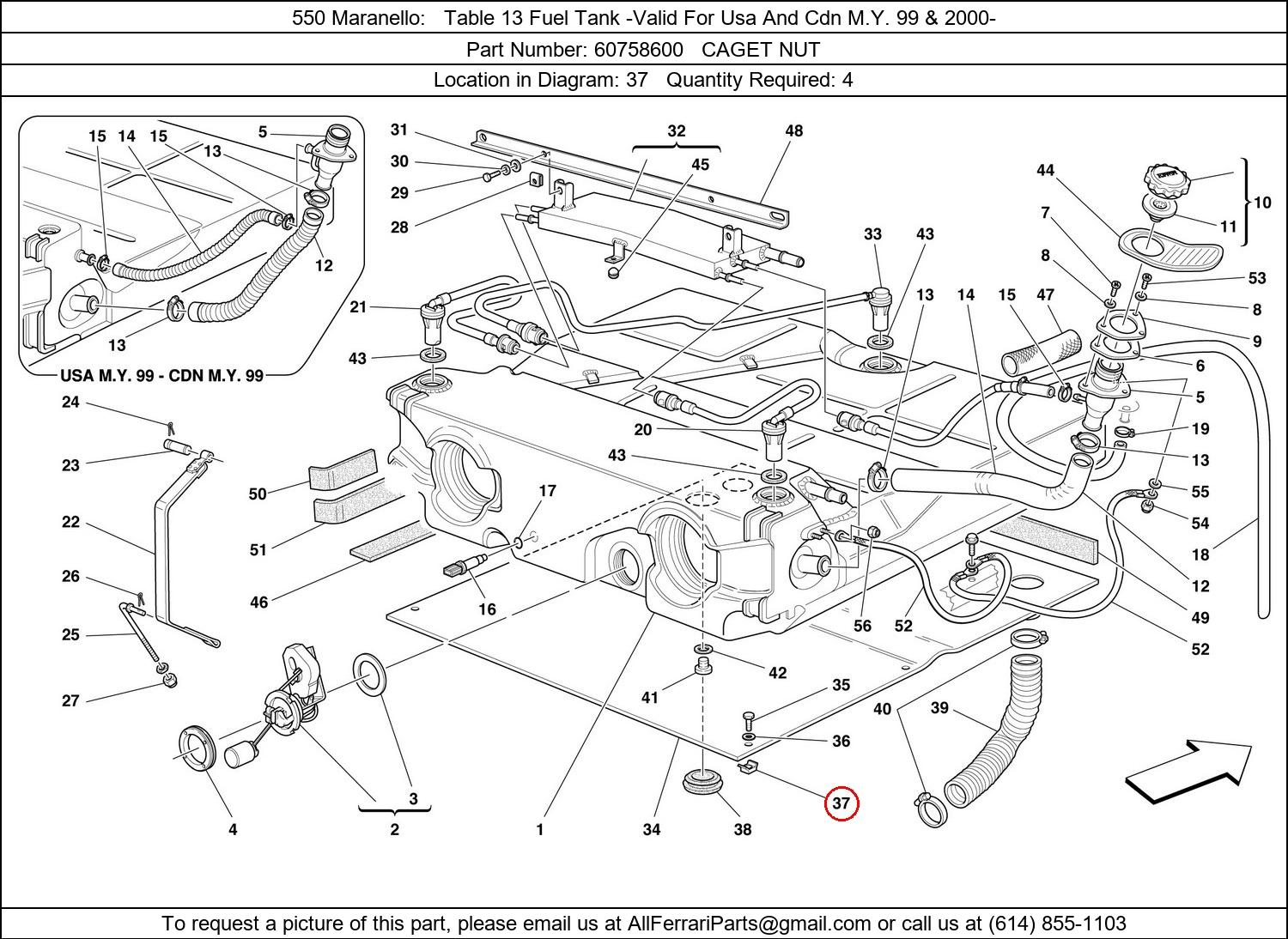 Ferrari Part 60758600