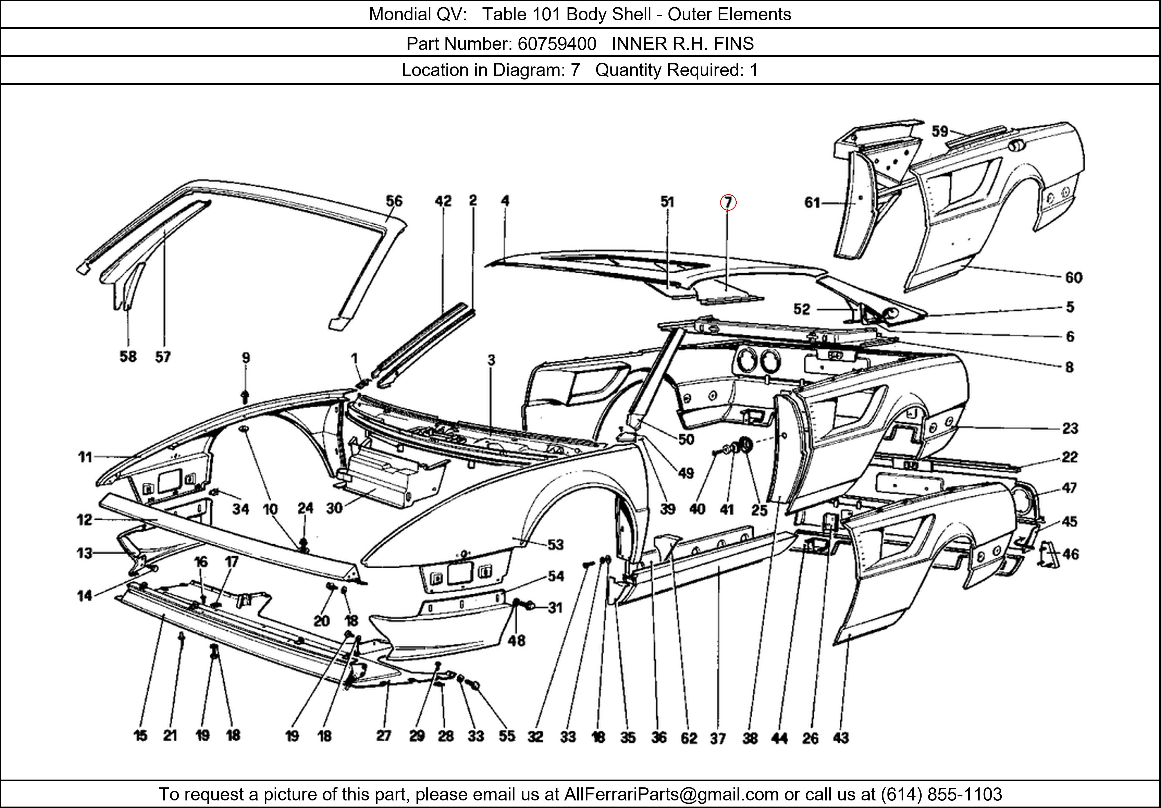 Ferrari Part 60759400