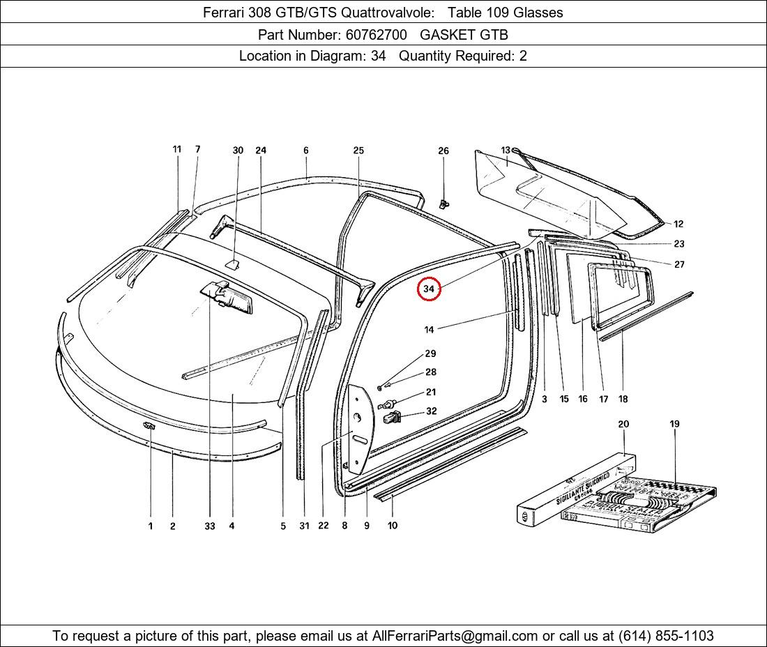 Ferrari Part 60762700