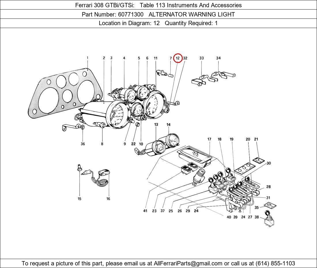 Ferrari Part 60771300