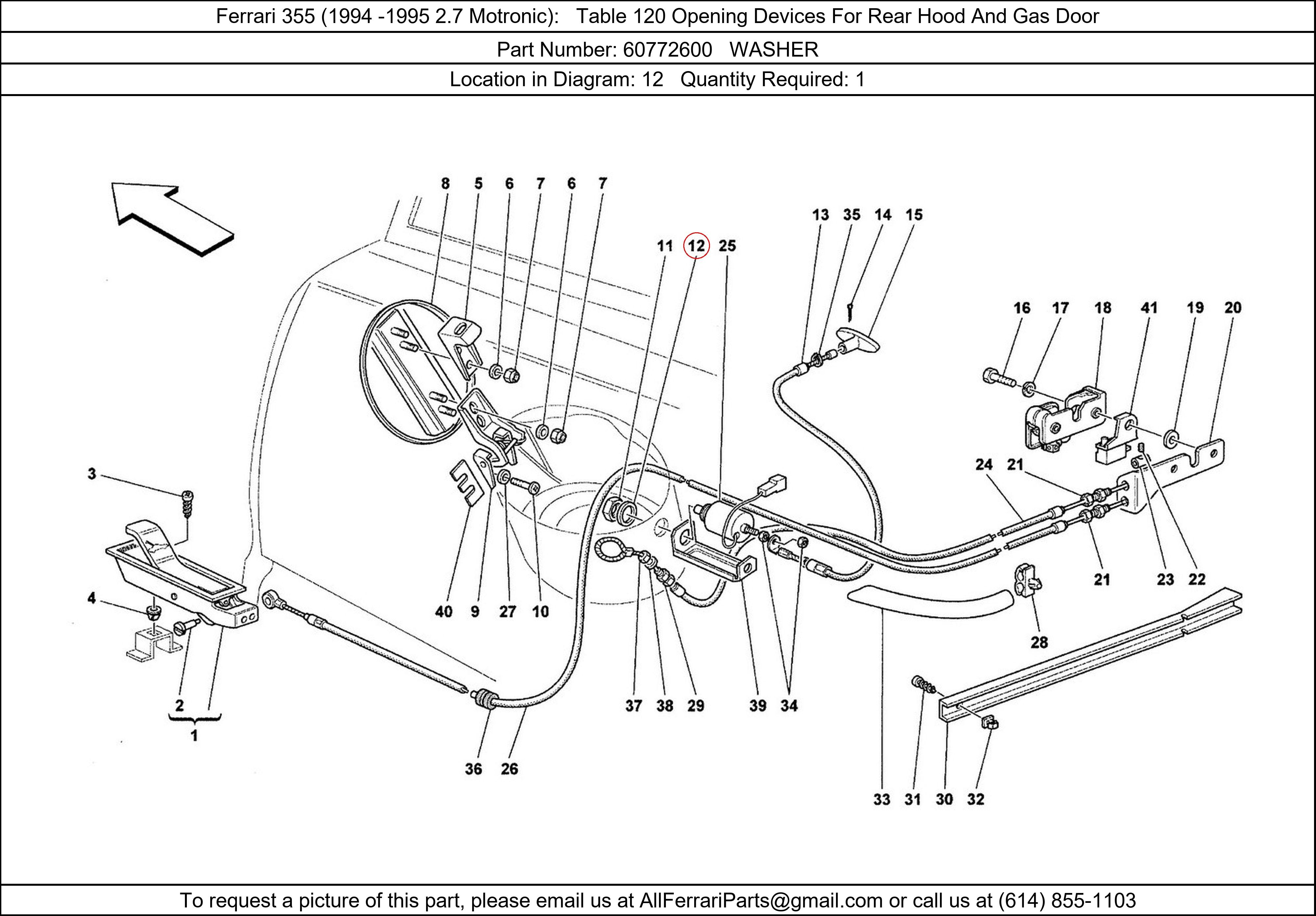 Ferrari Part 60772600