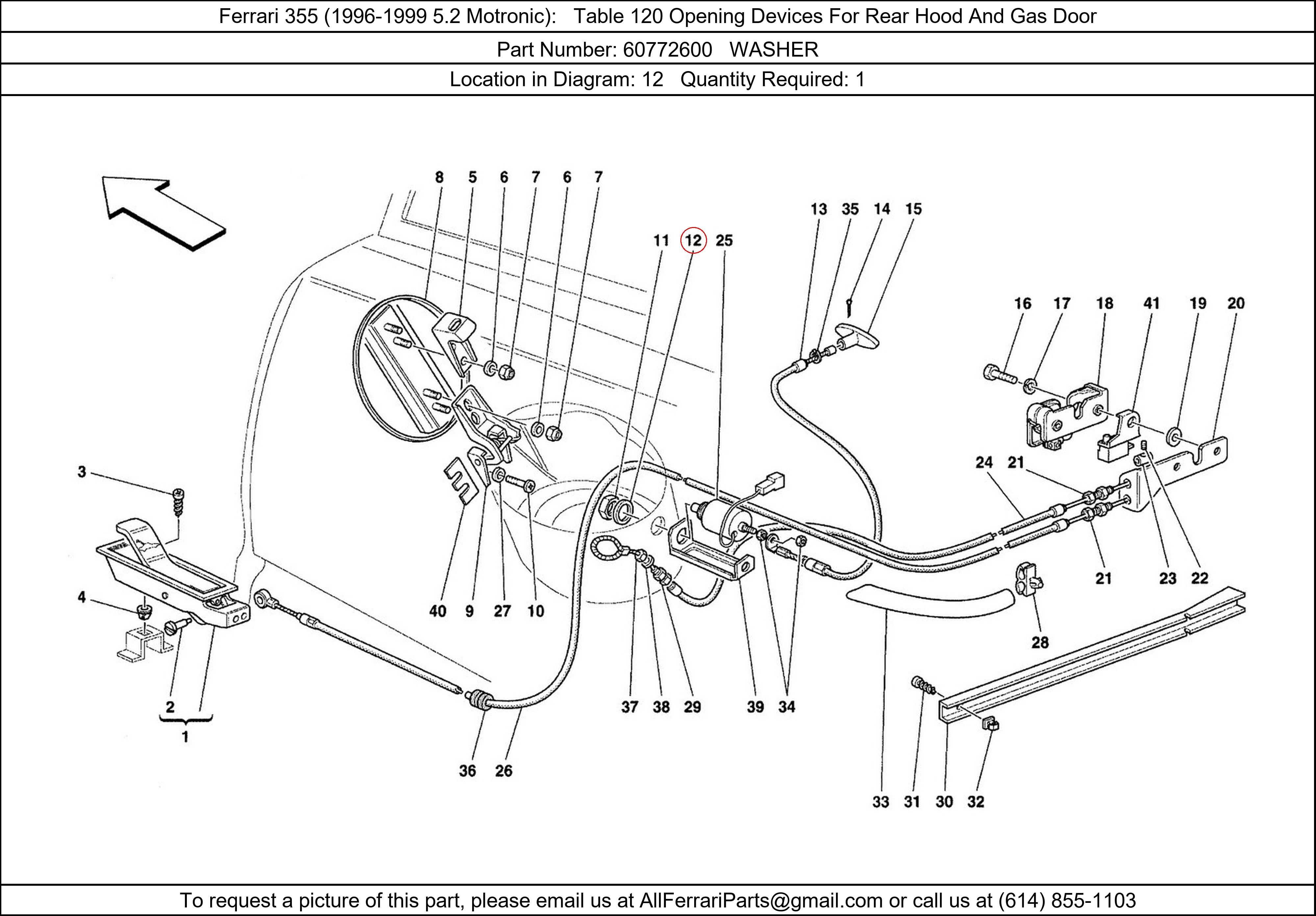 Ferrari Part 60772600