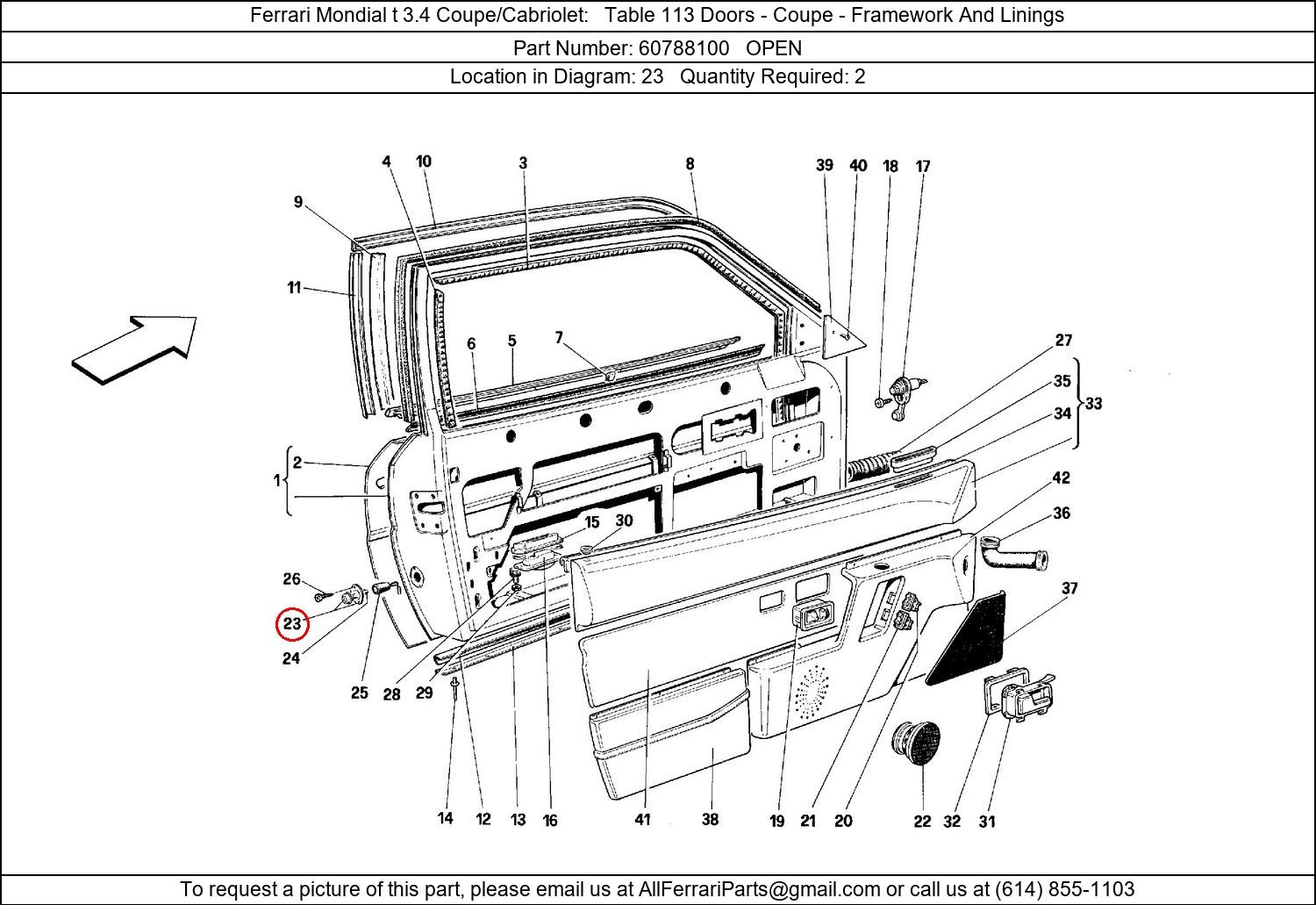 Ferrari Part 60788100