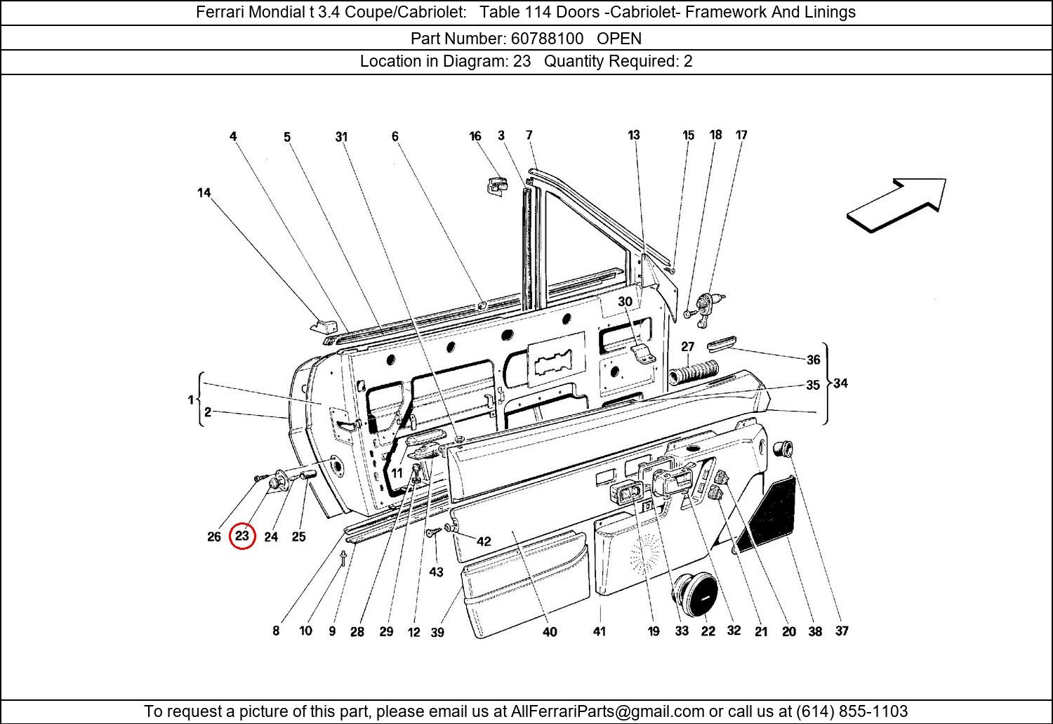 Ferrari Part 60788100