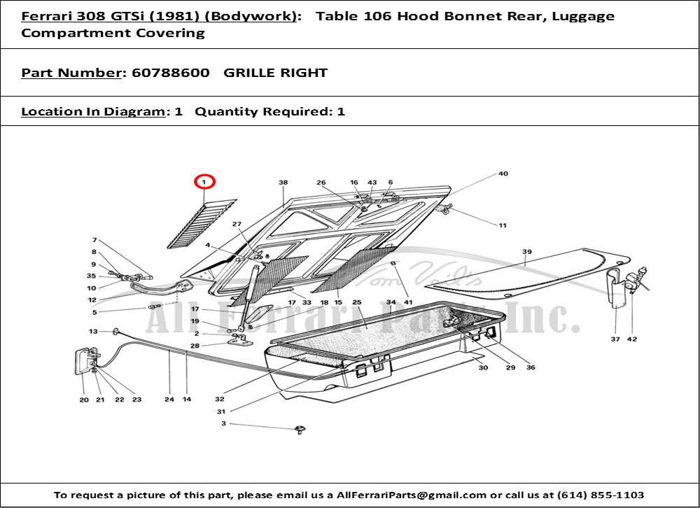 Ferrari Part 60788600