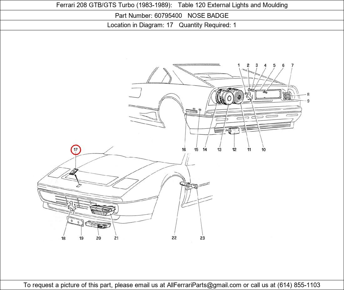 Ferrari Part 60795400