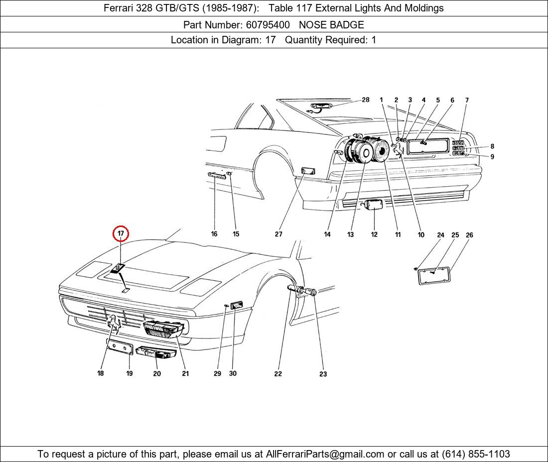 Ferrari Part 60795400