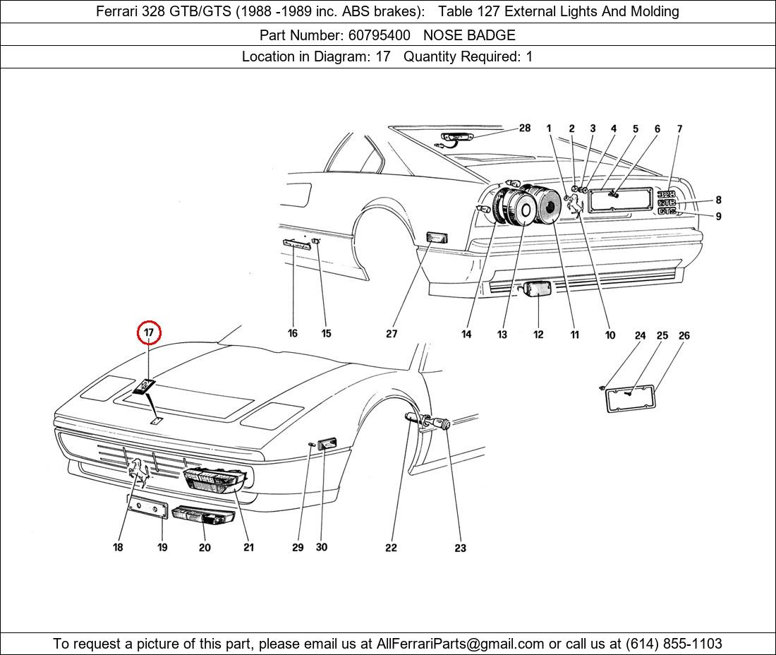 Ferrari Part 60795400