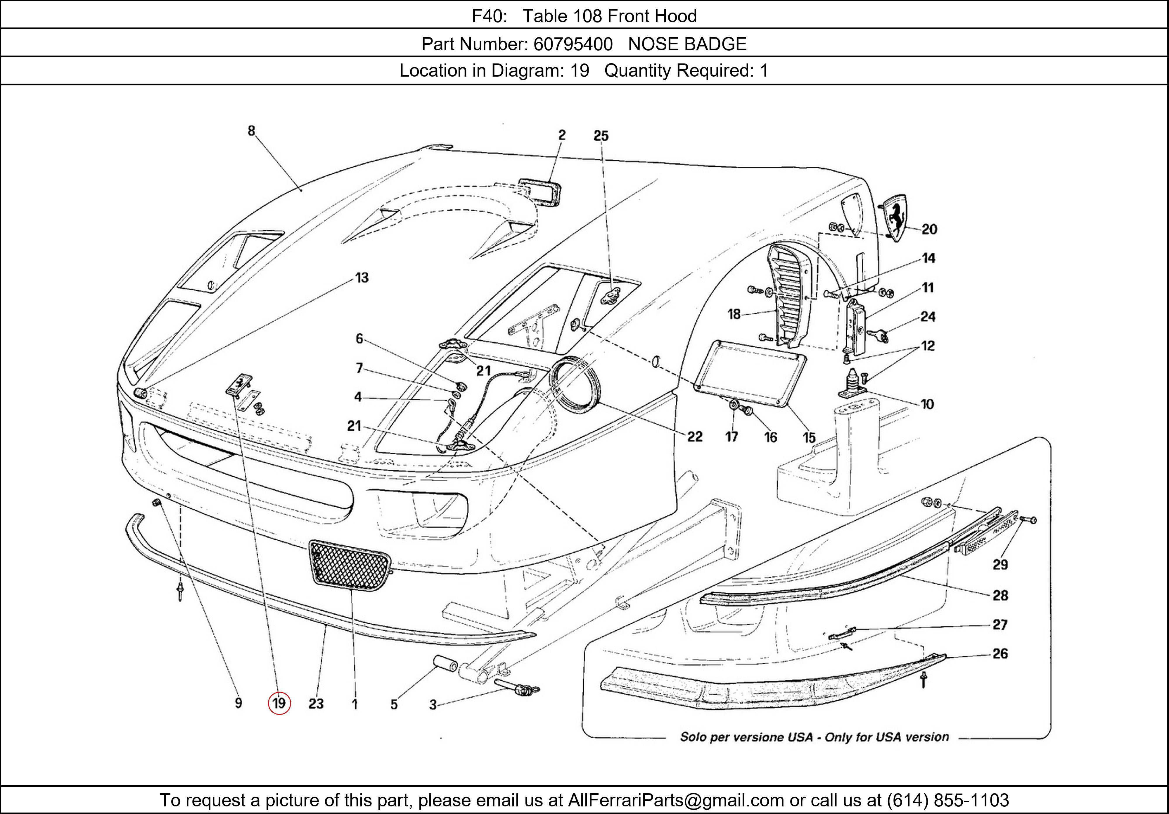 Ferrari Part 60795400