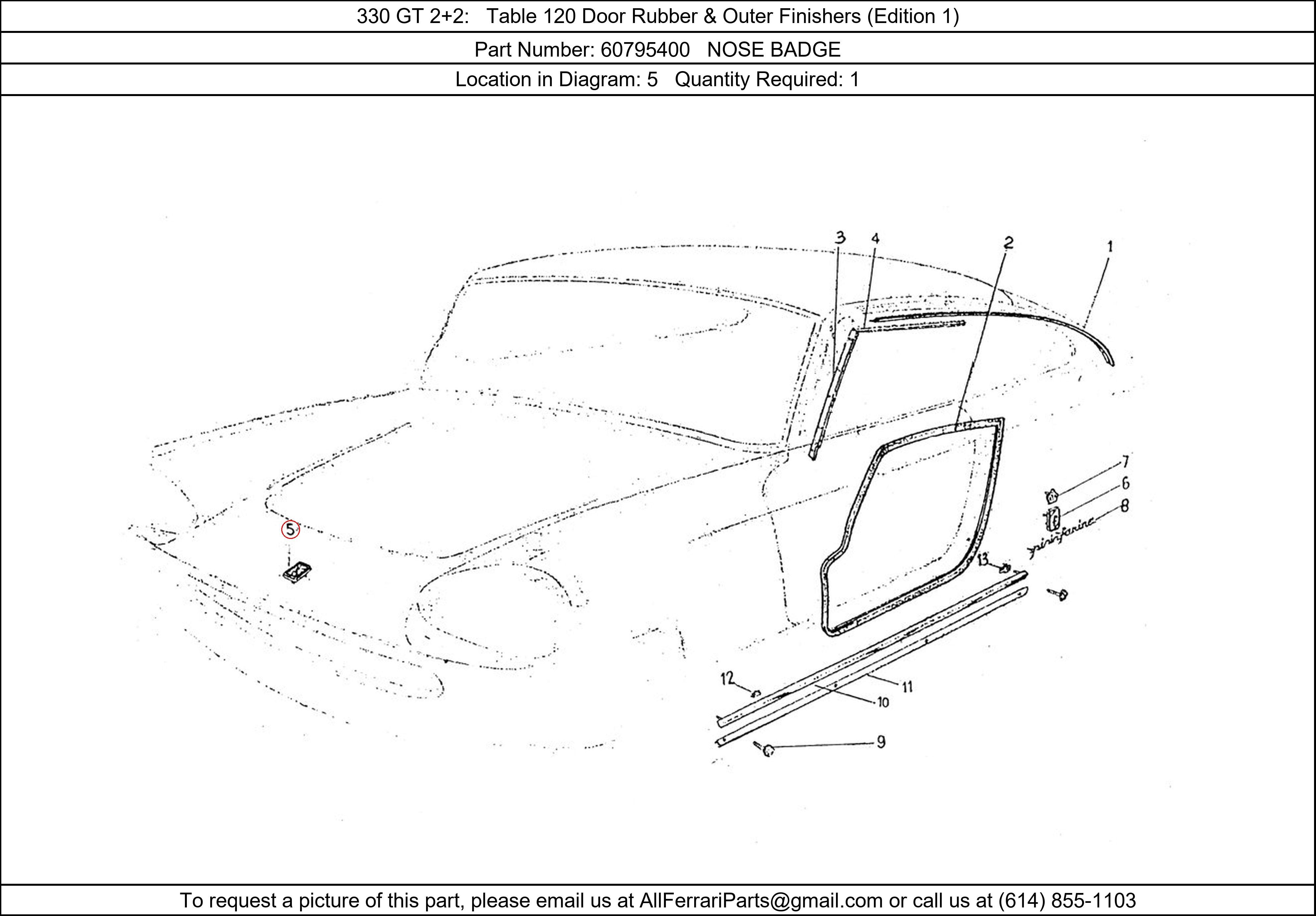 Ferrari Part 60795400