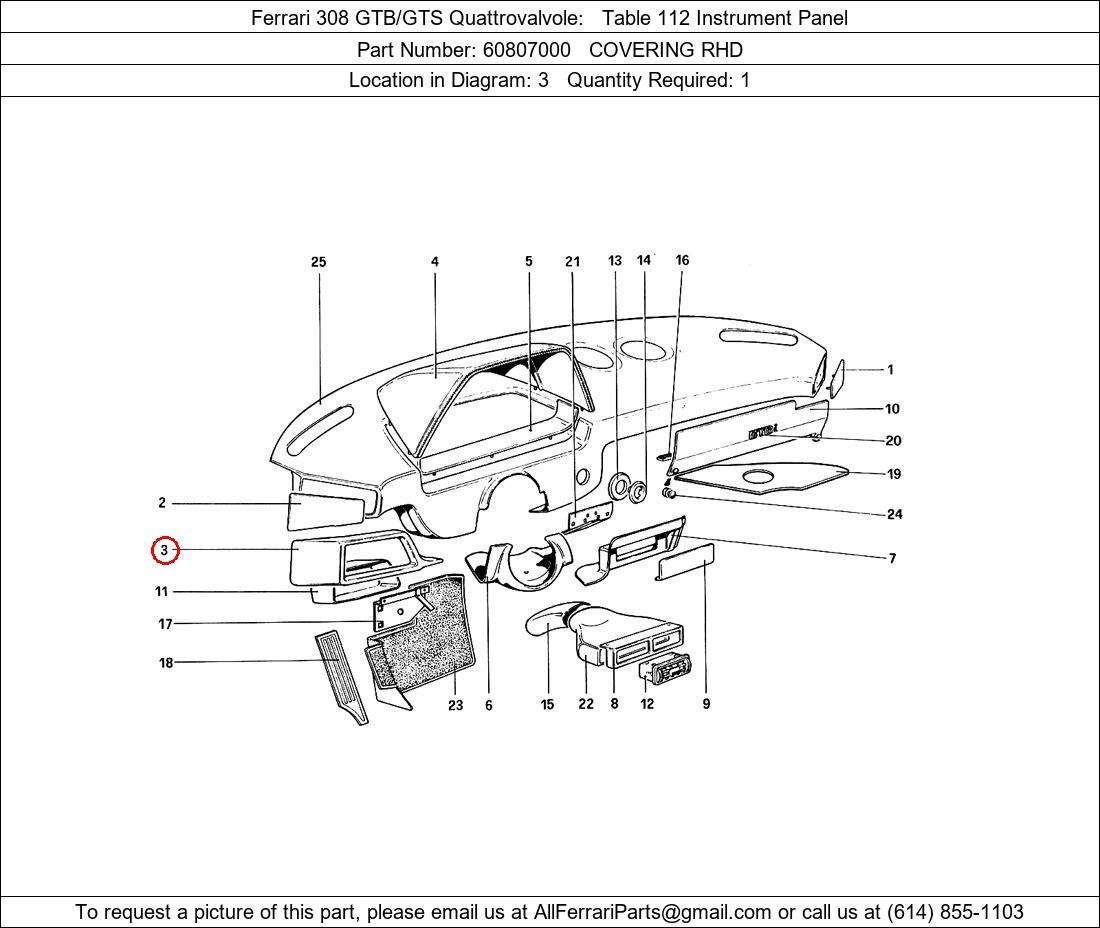 Ferrari Part 60807000