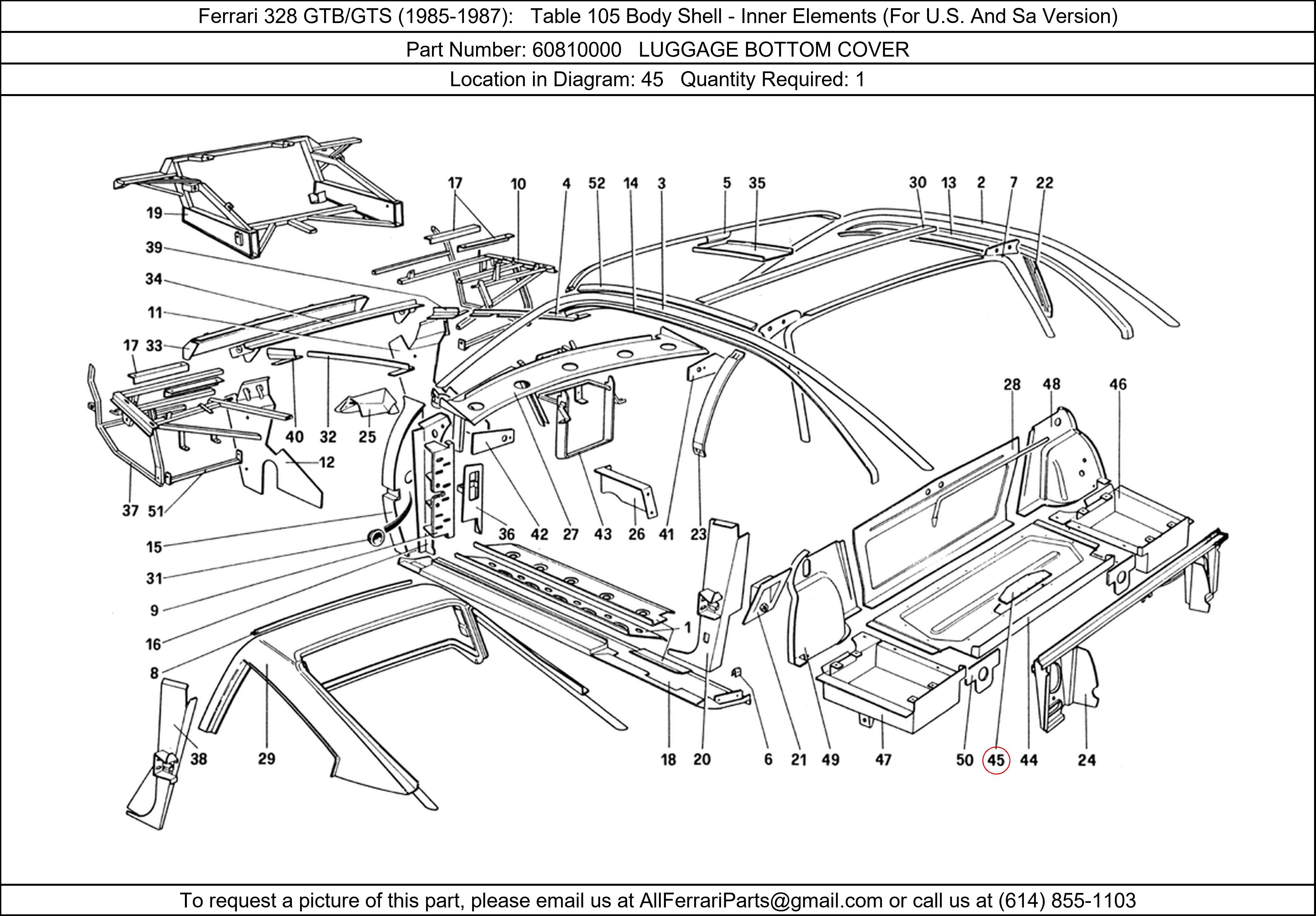 Ferrari Part 60810000