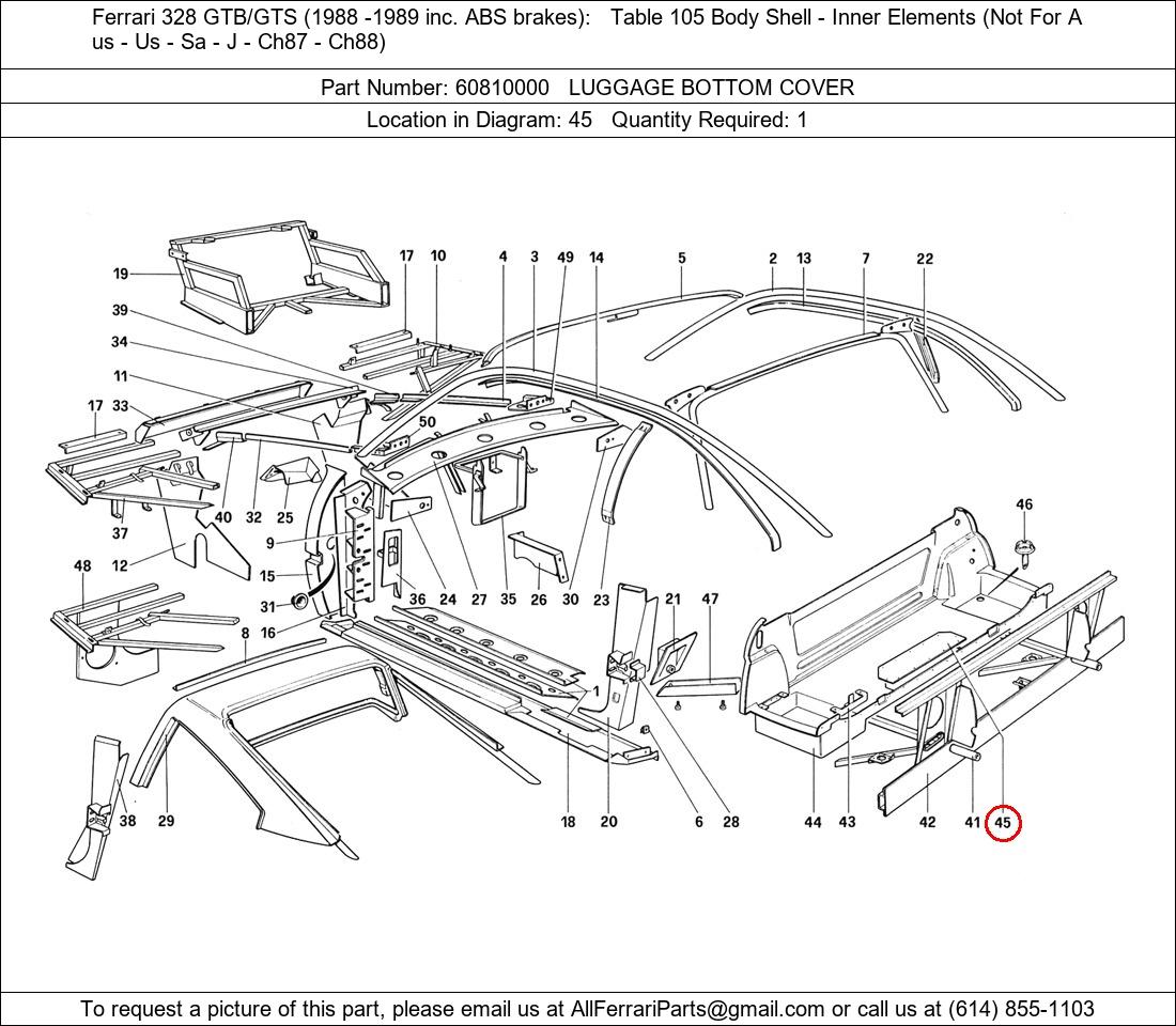 Ferrari Part 60810000