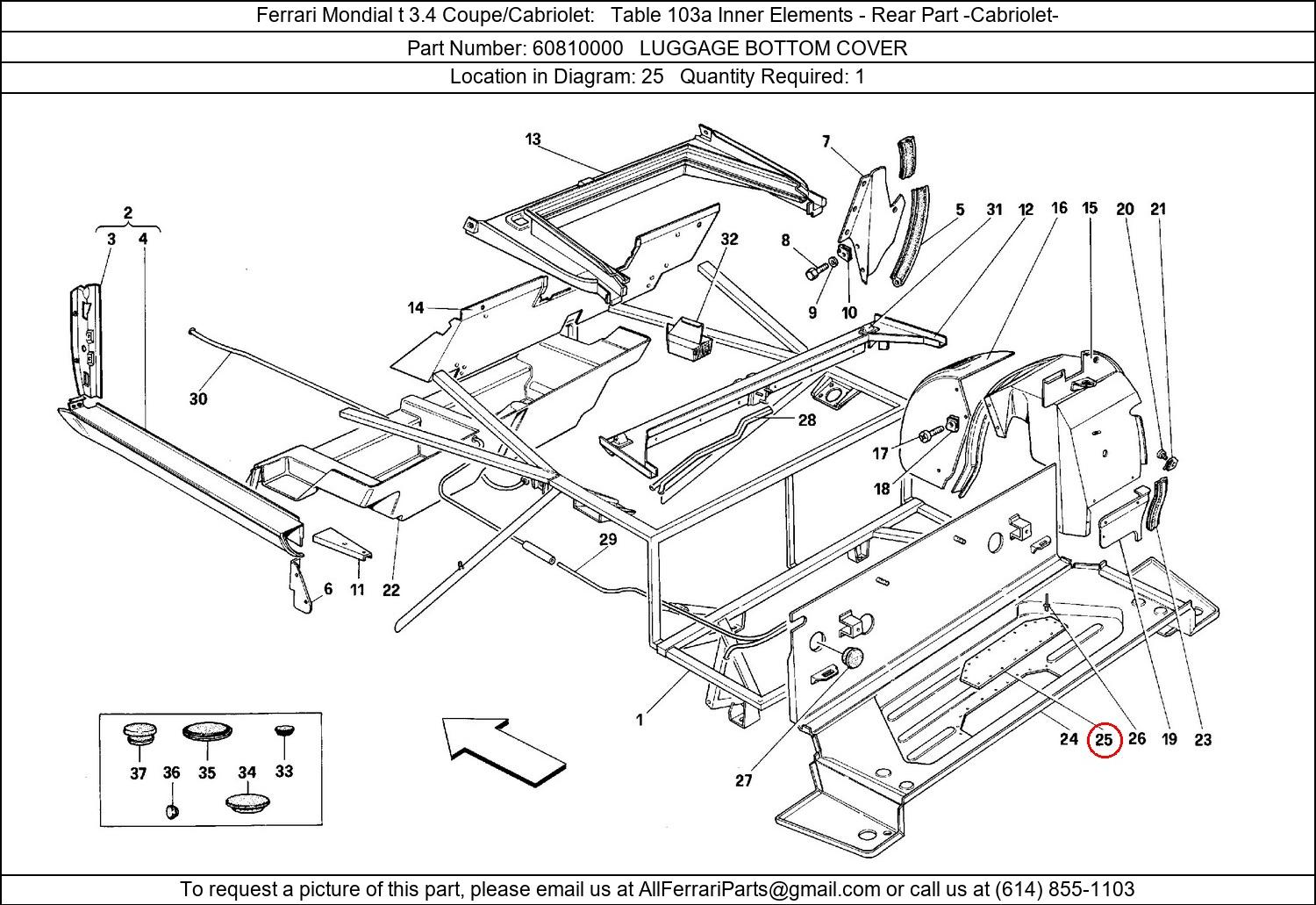 Ferrari Part 60810000