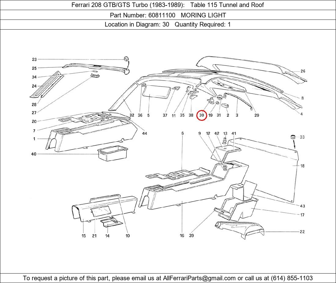 Ferrari Part 60811100