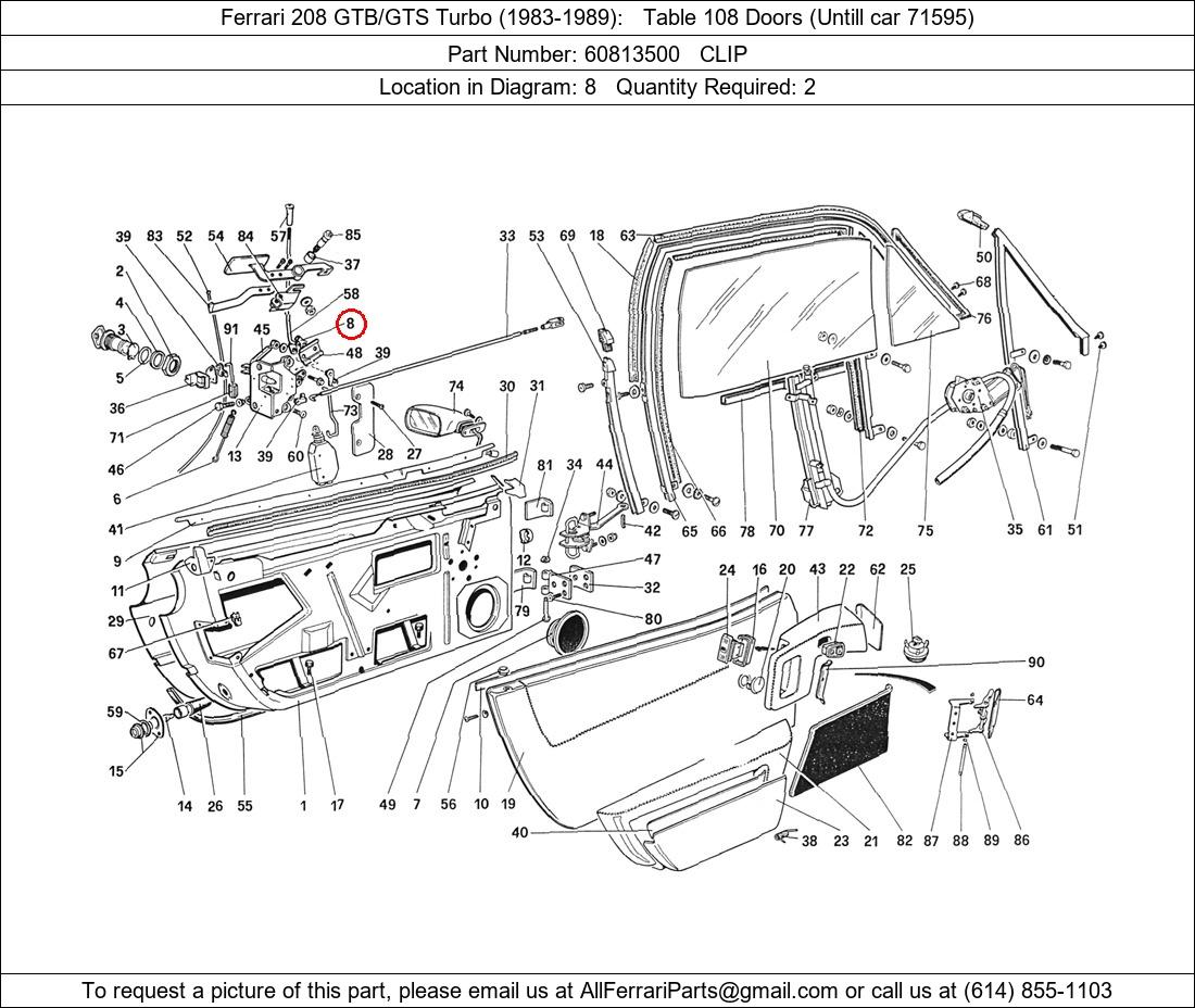 Ferrari Part 60813500