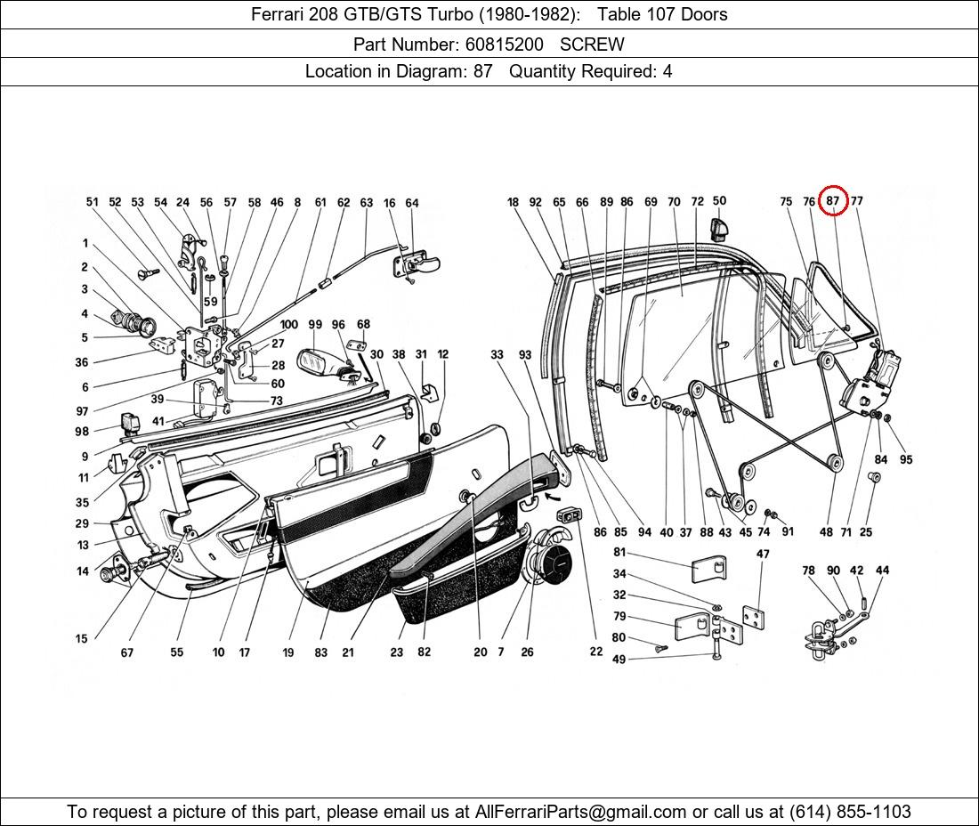 Ferrari Part 60815200