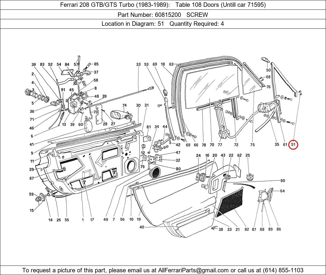 Ferrari Part 60815200