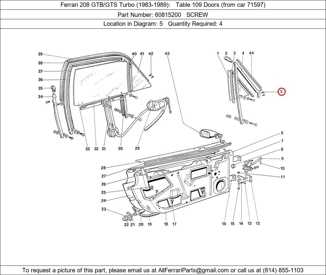 Ferrari Part 60815200