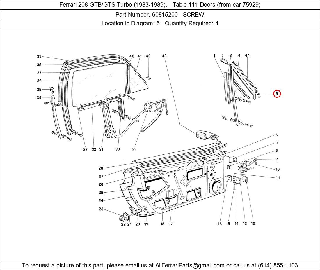 Ferrari Part 60815200