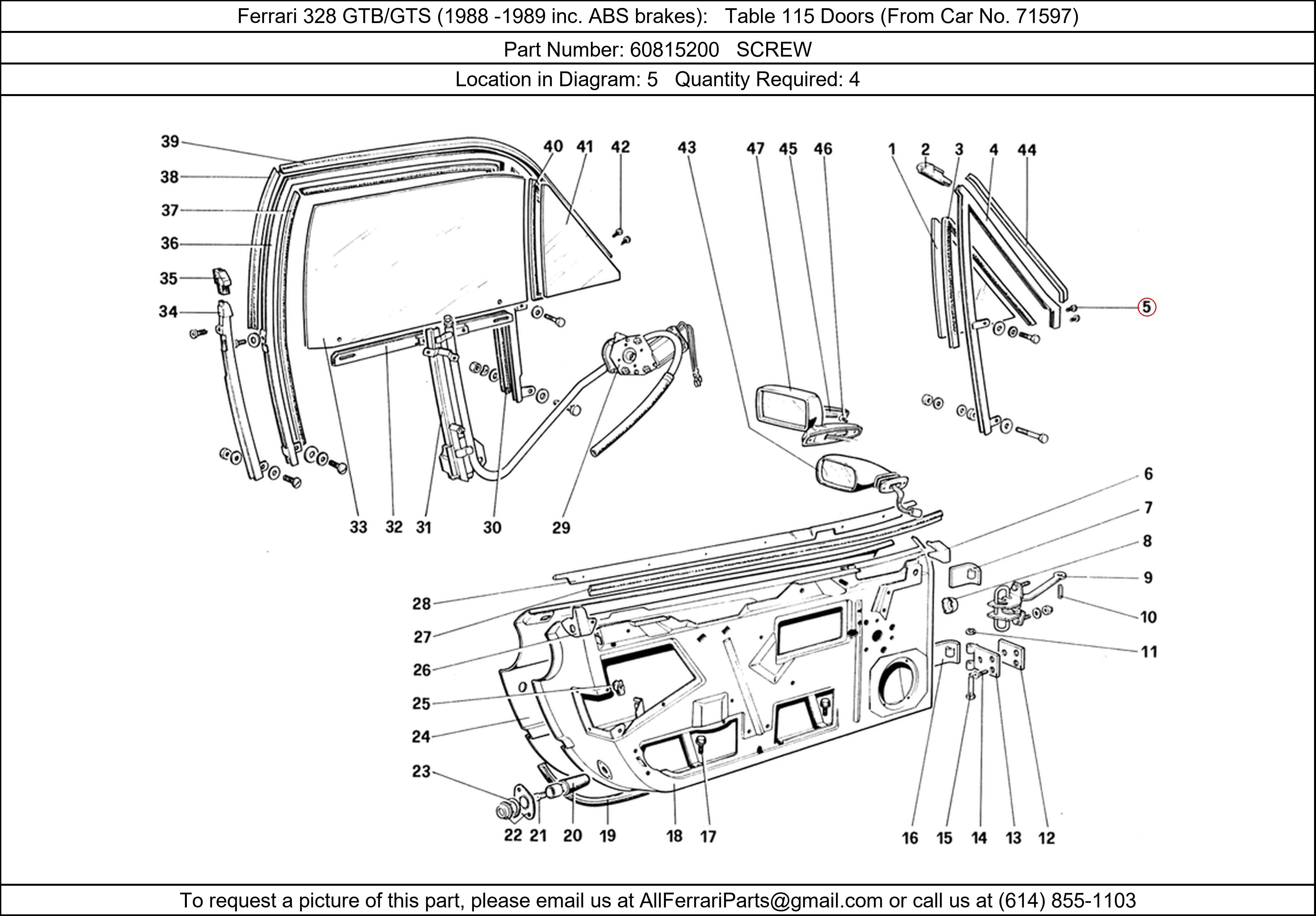 Ferrari Part 60815200