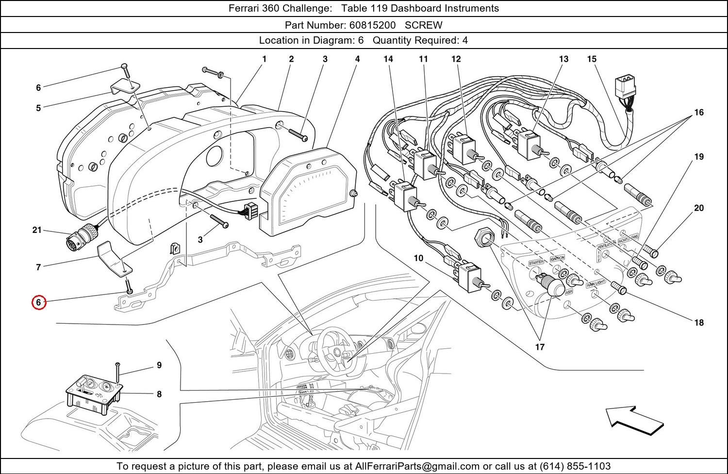 Ferrari Part 60815200