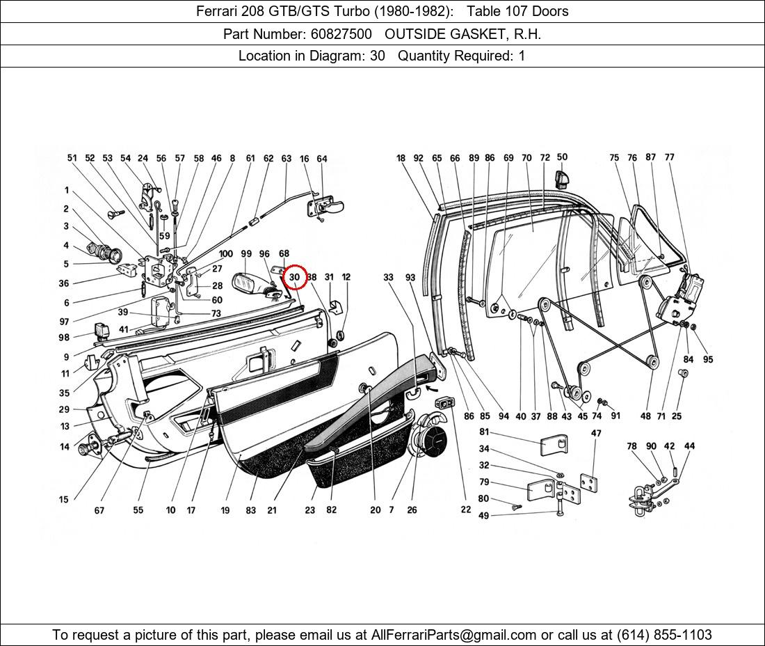 Ferrari Part 60827500