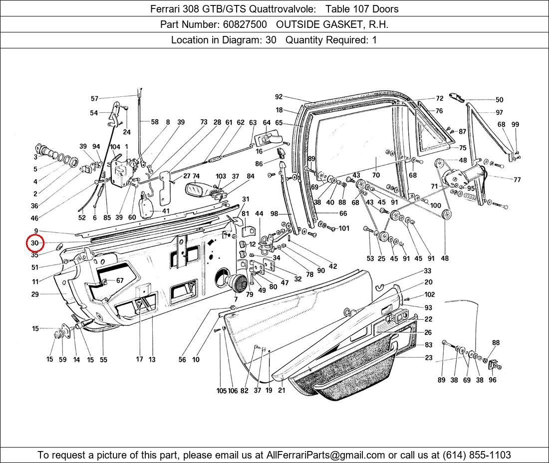 Ferrari Part 60827500