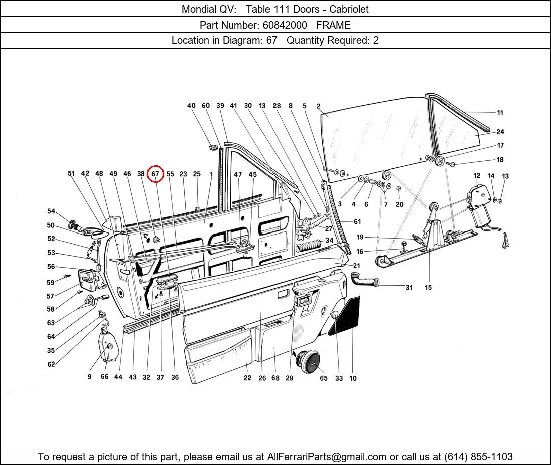 Ferrari Part 60842000