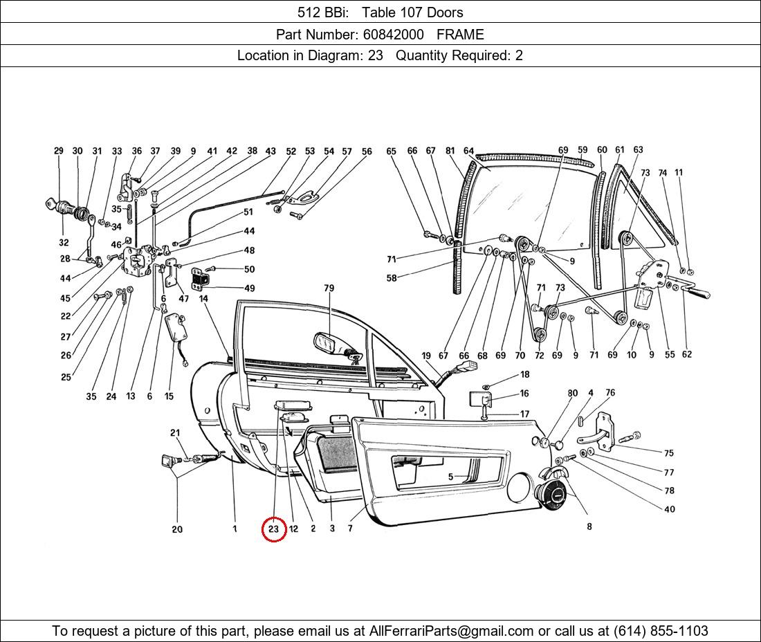 Ferrari Part 60842000