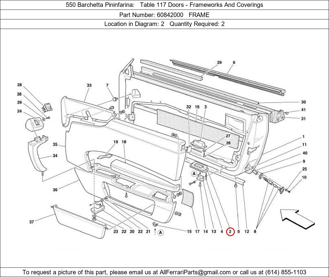 Ferrari Part 60842000