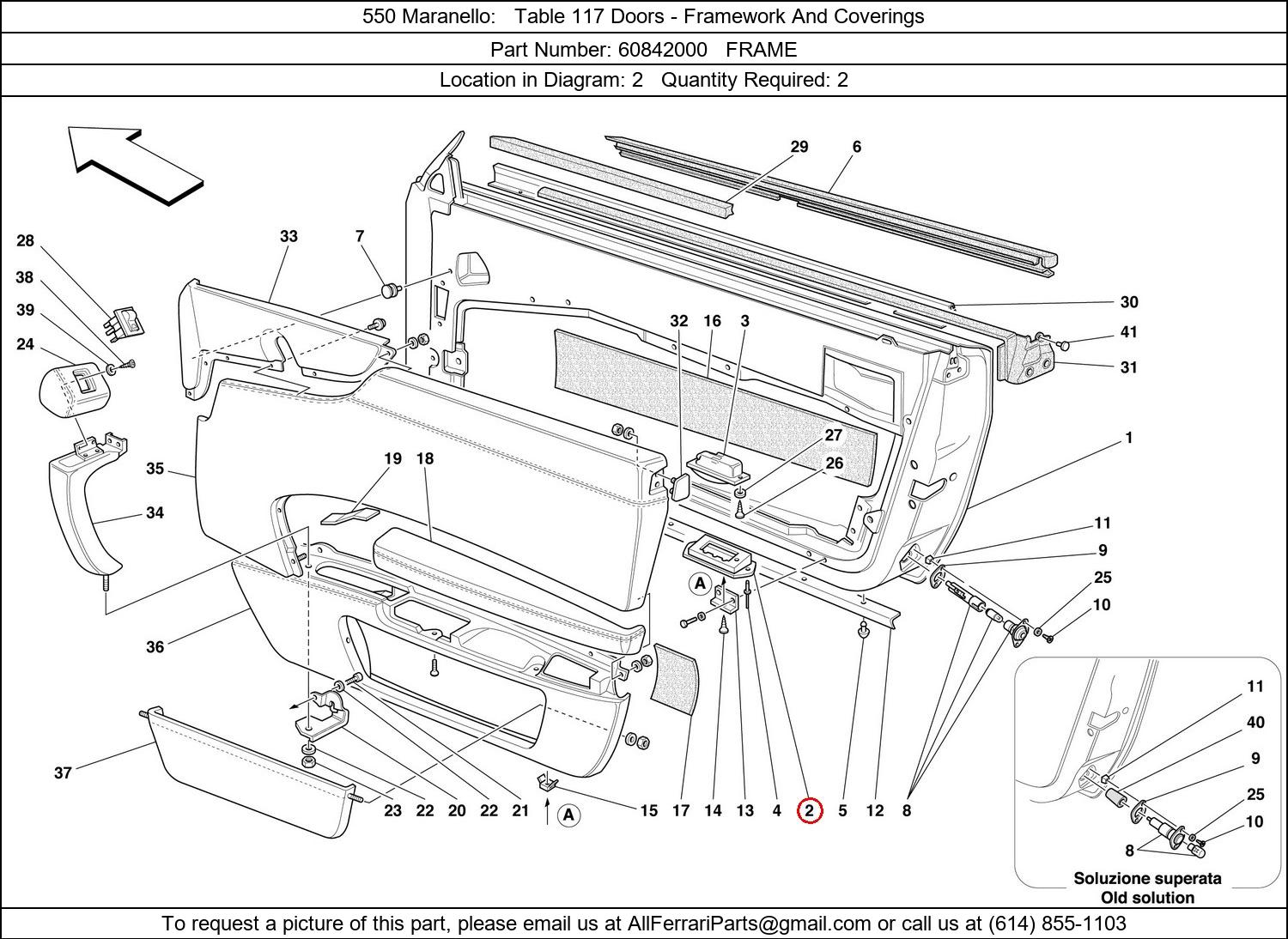 Ferrari Part 60842000