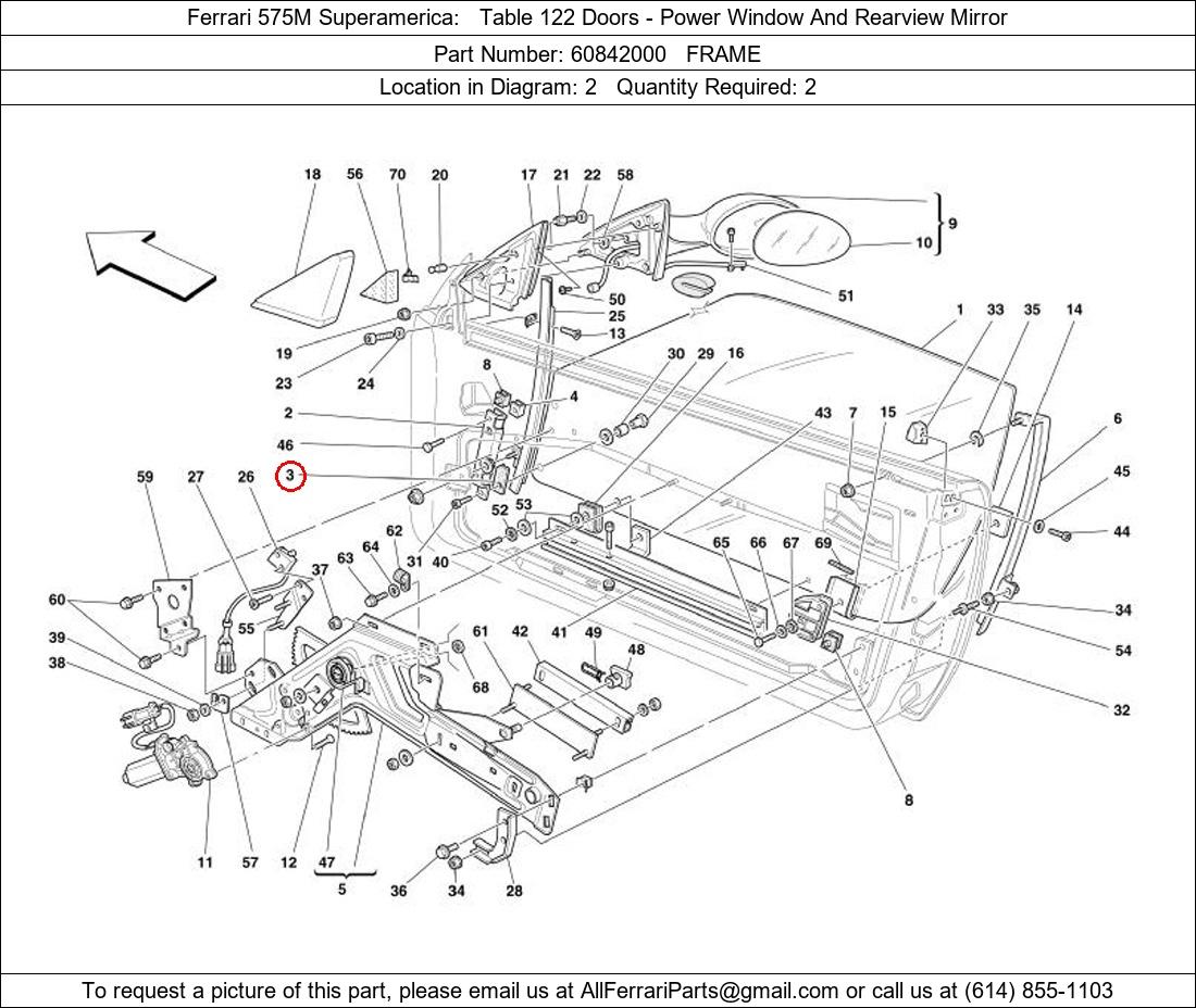 Ferrari Part 60842000