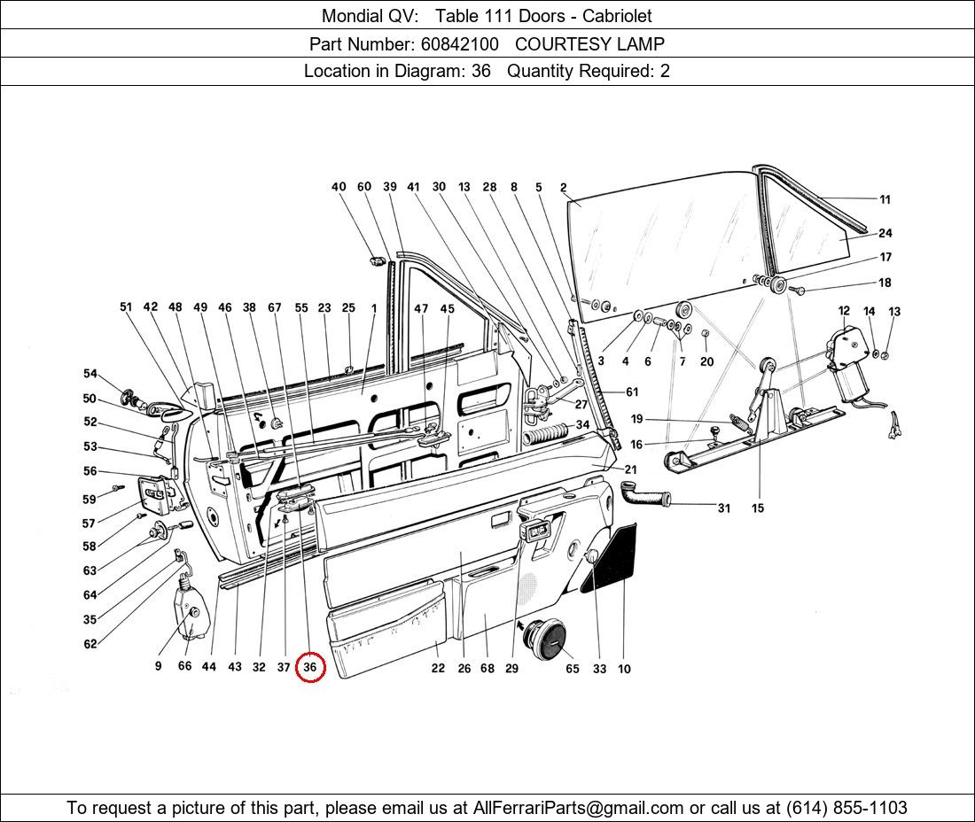 Ferrari Part 60842100