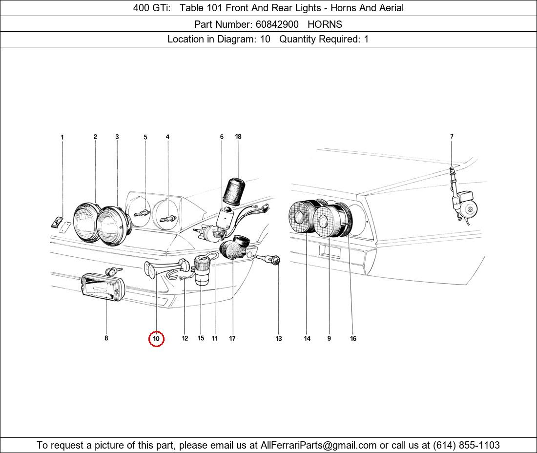 Ferrari Part 60842900