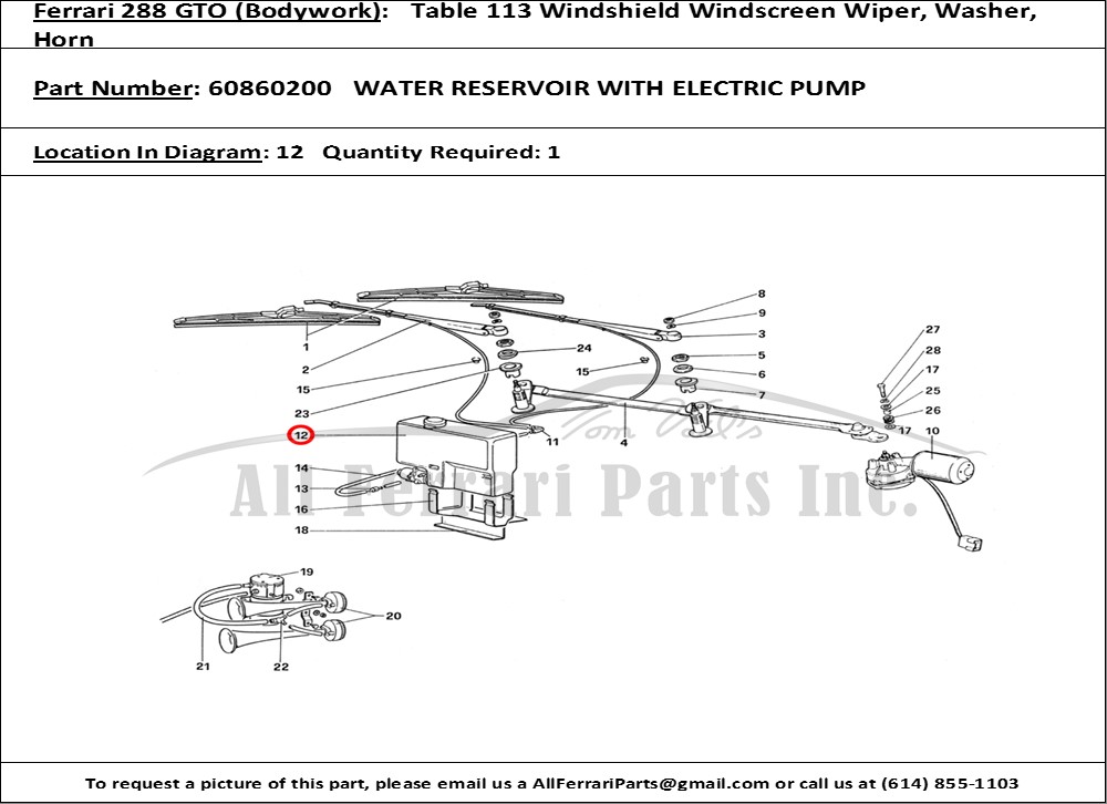 Ferrari Part 60860200