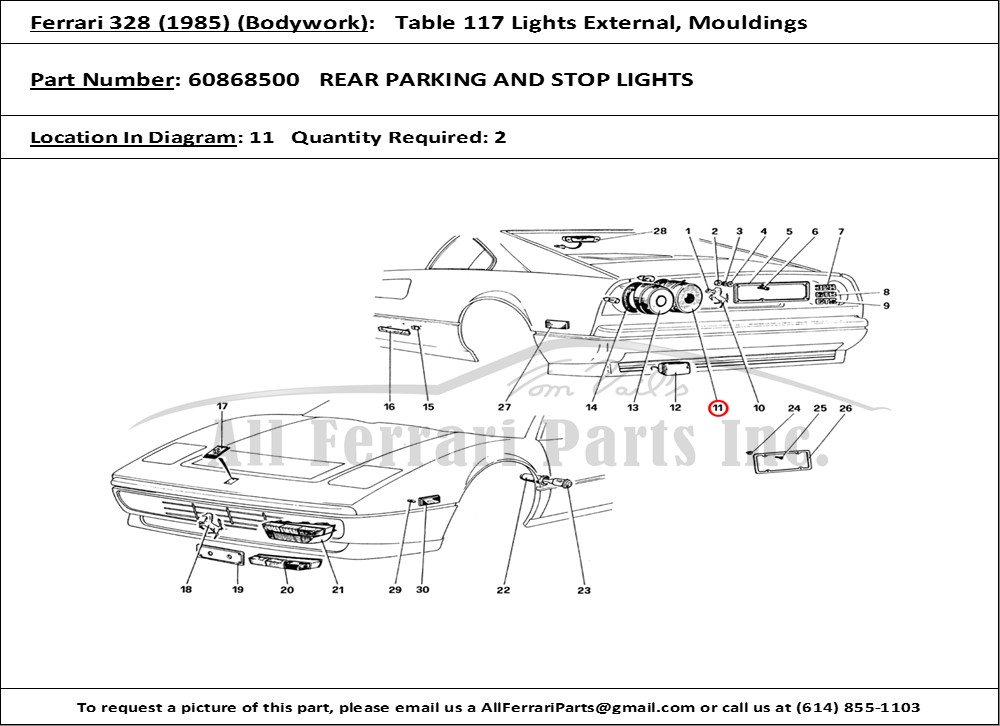 Ferrari Part 60868500