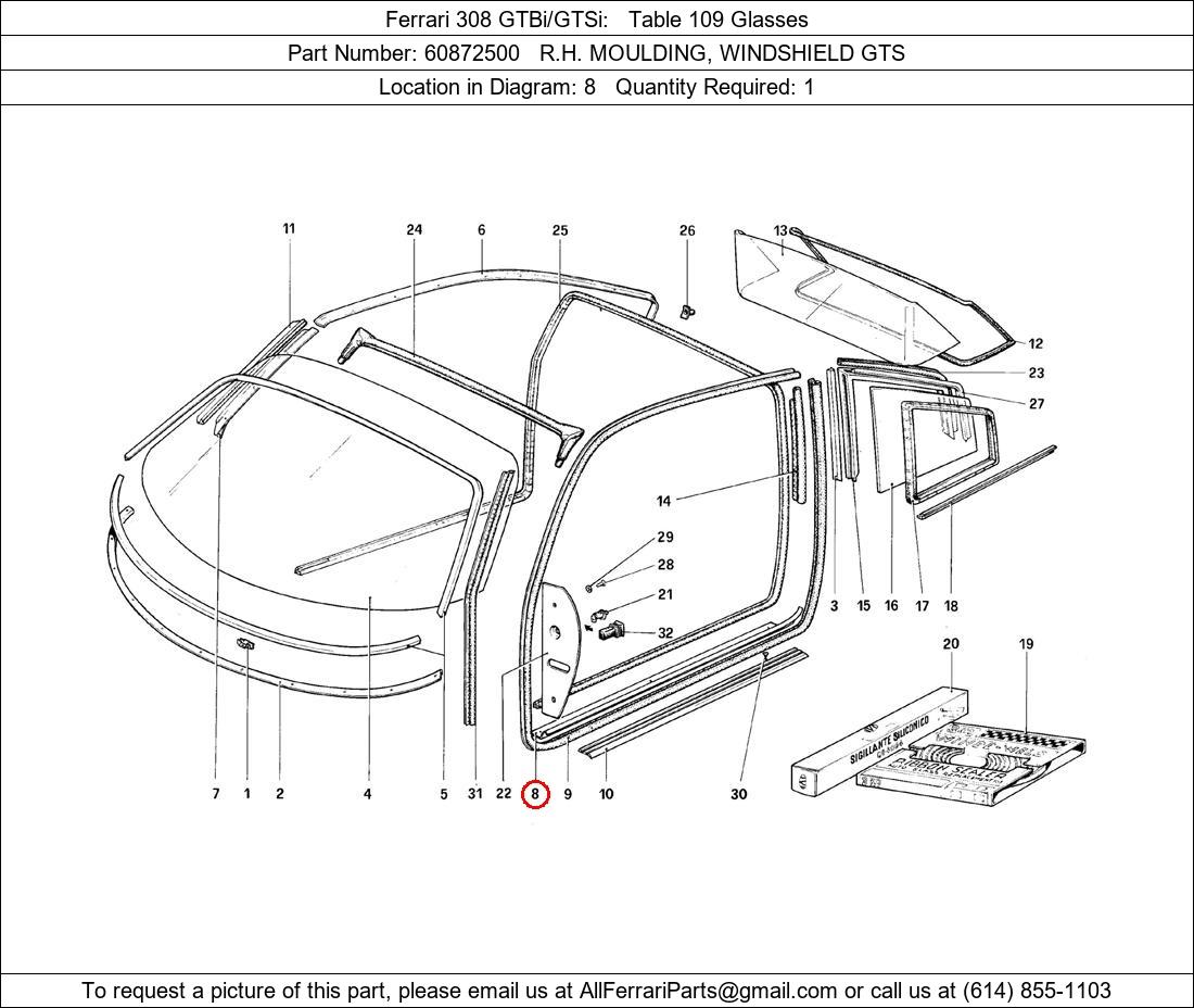 Ferrari Part 60872500