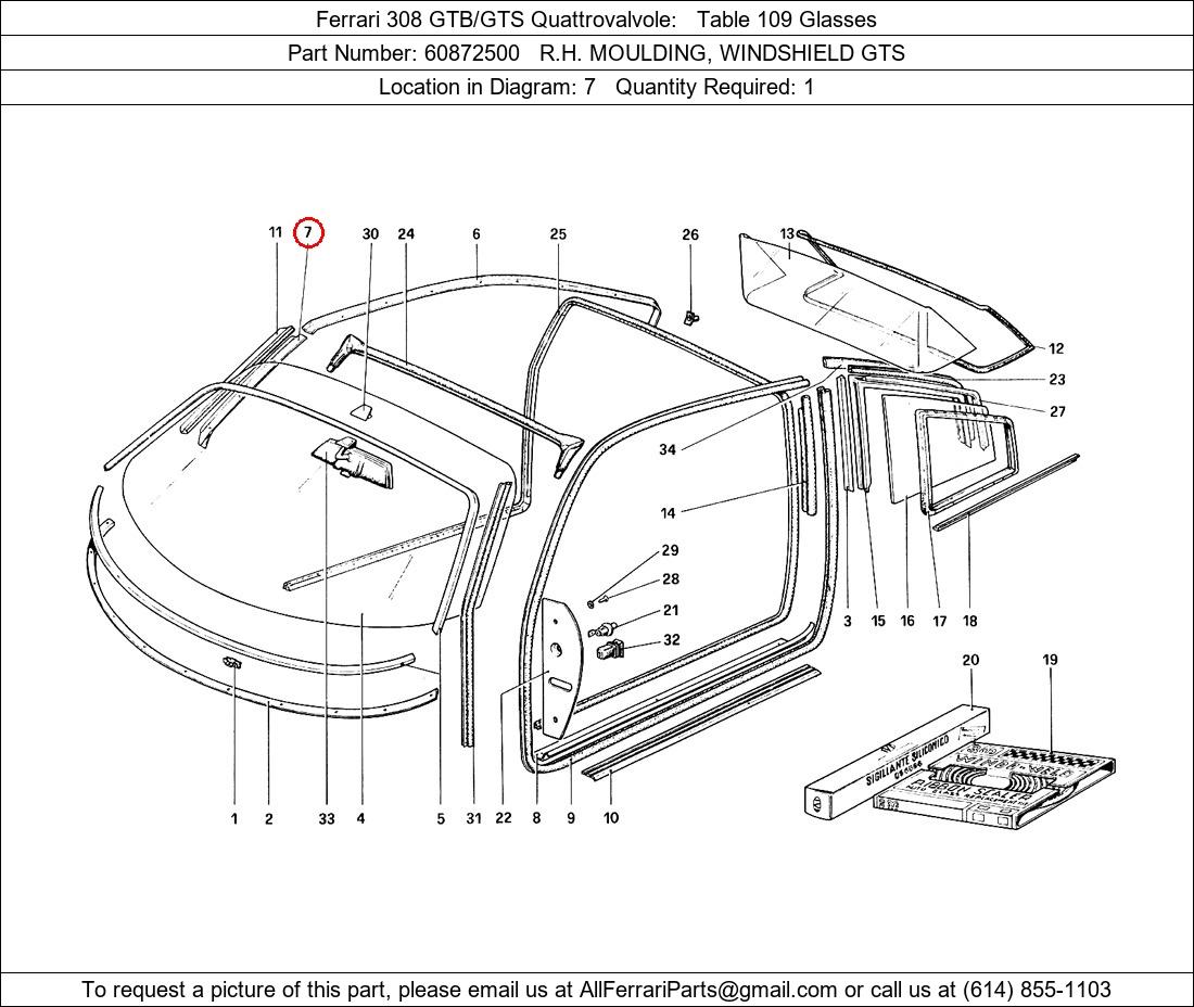 Ferrari Part 60872500