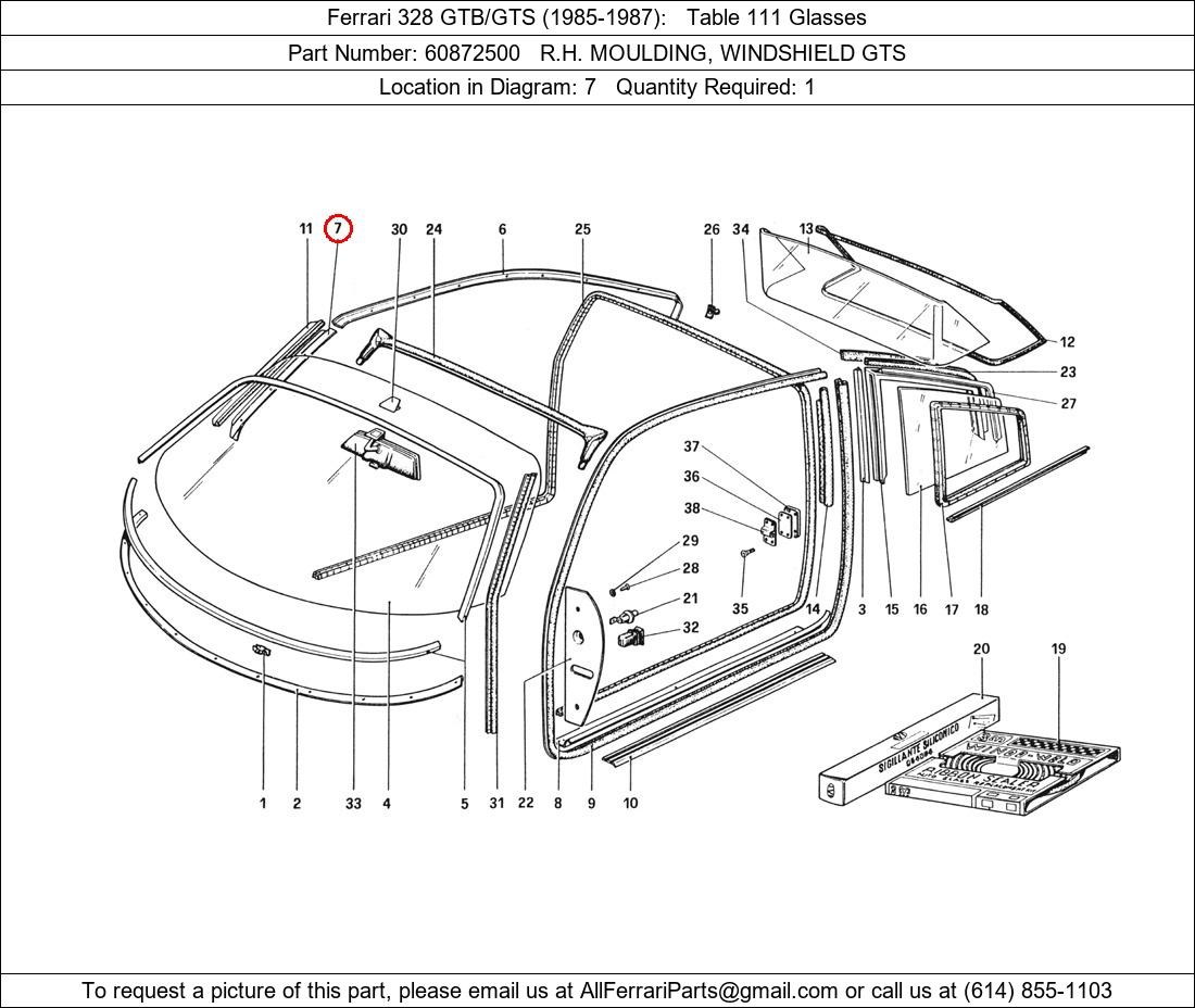 Ferrari Part 60872500