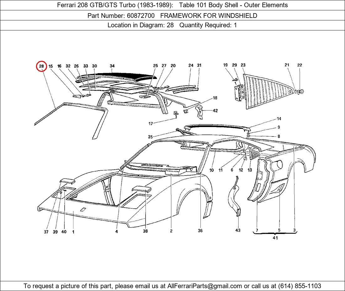 Ferrari Part 60872700