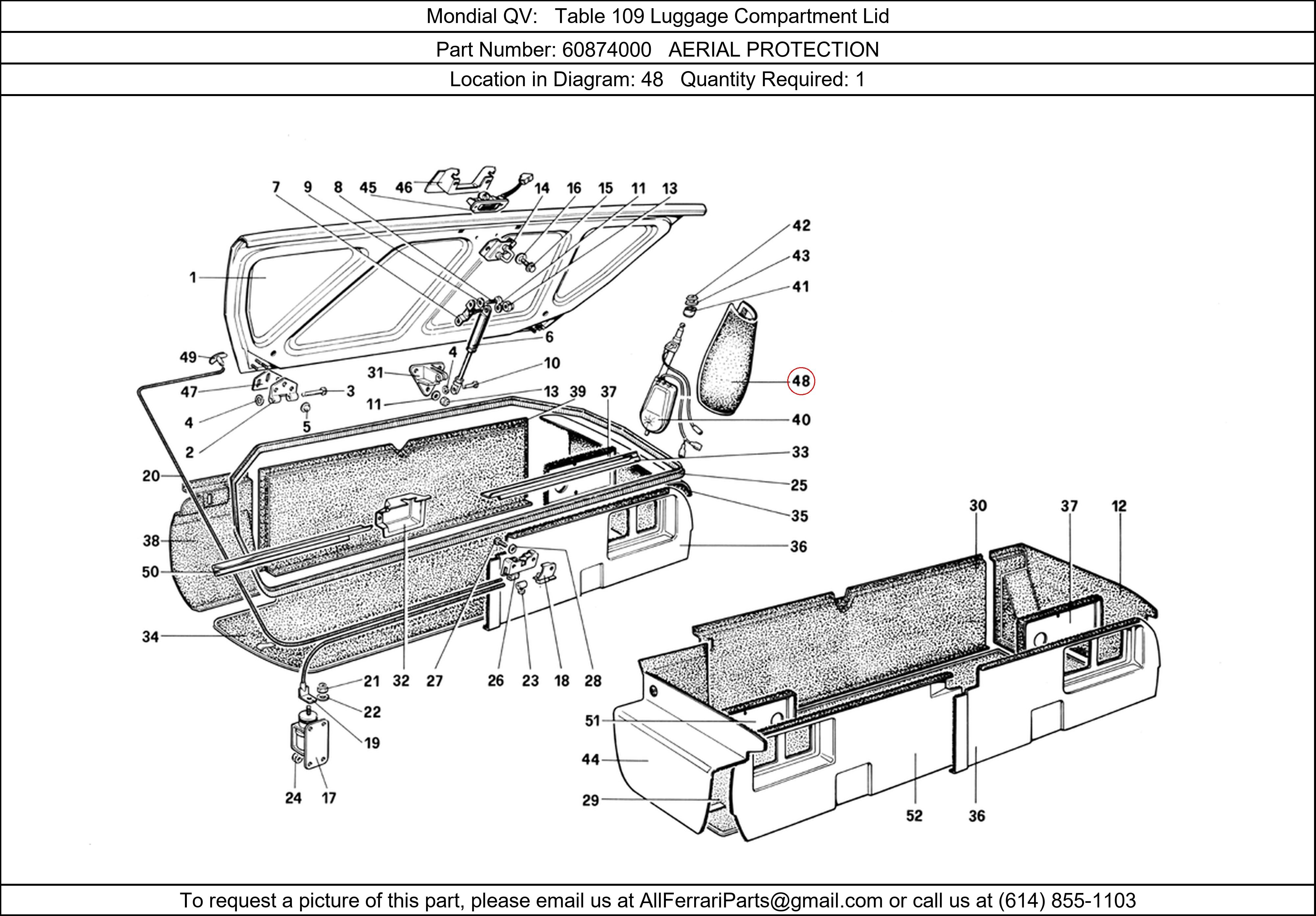 Ferrari Part 60874000