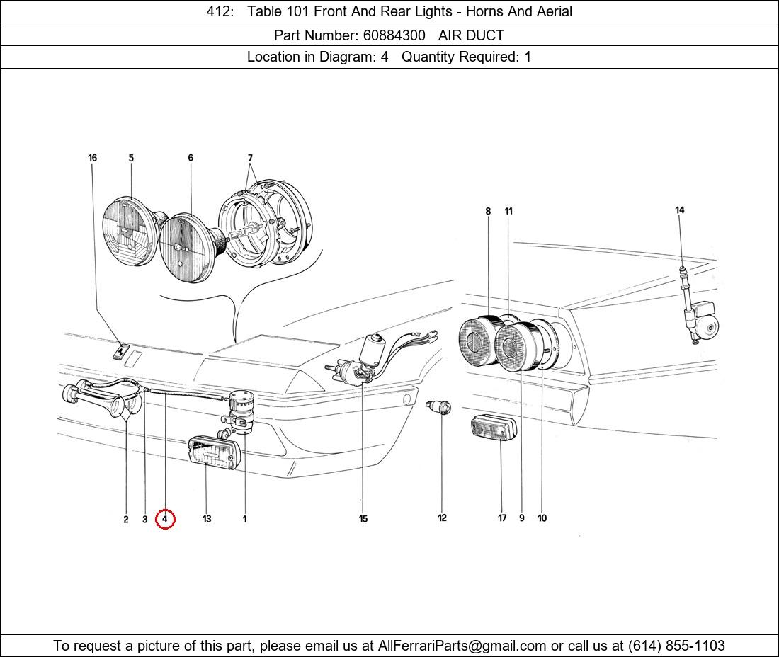 Ferrari Part 60884300