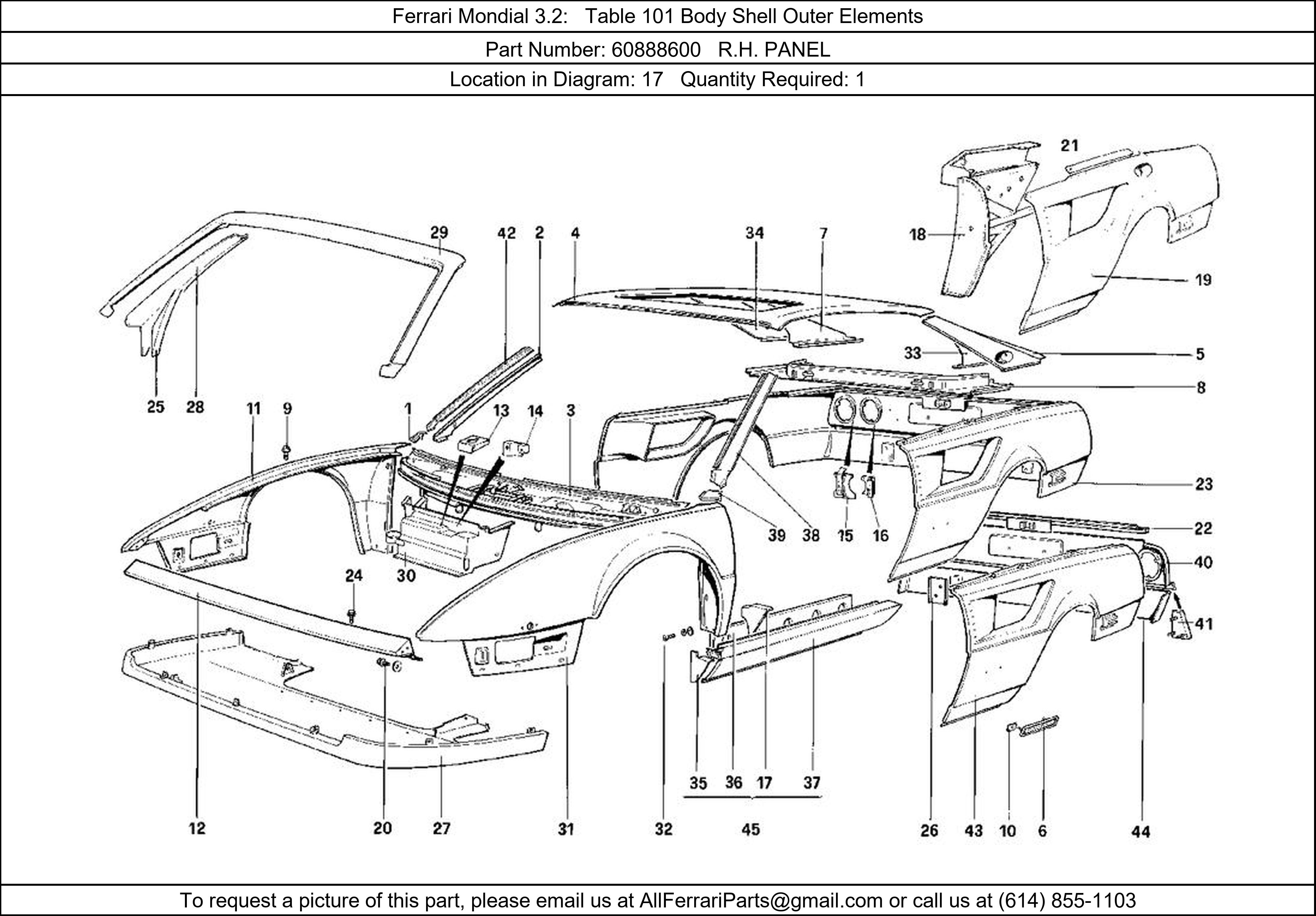 Ferrari Part 60888600