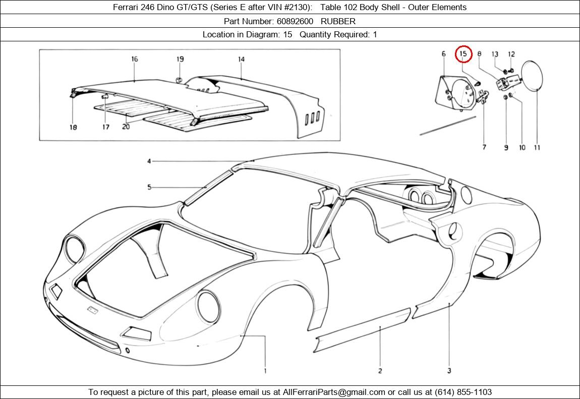 Ferrari Part 60892600