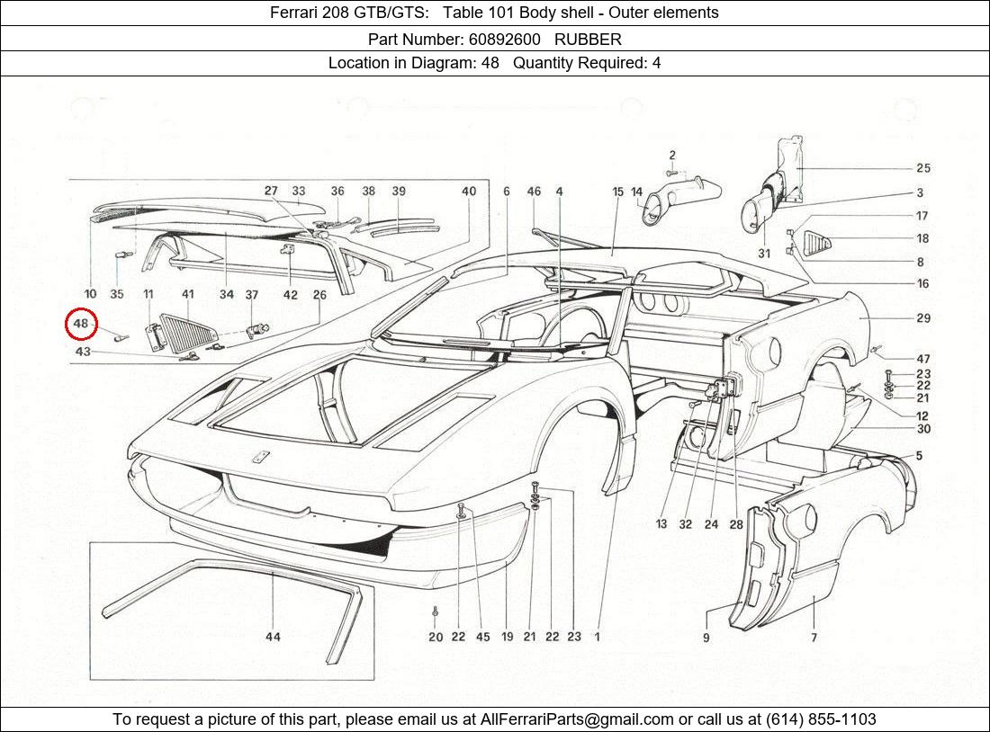 Ferrari Part 60892600